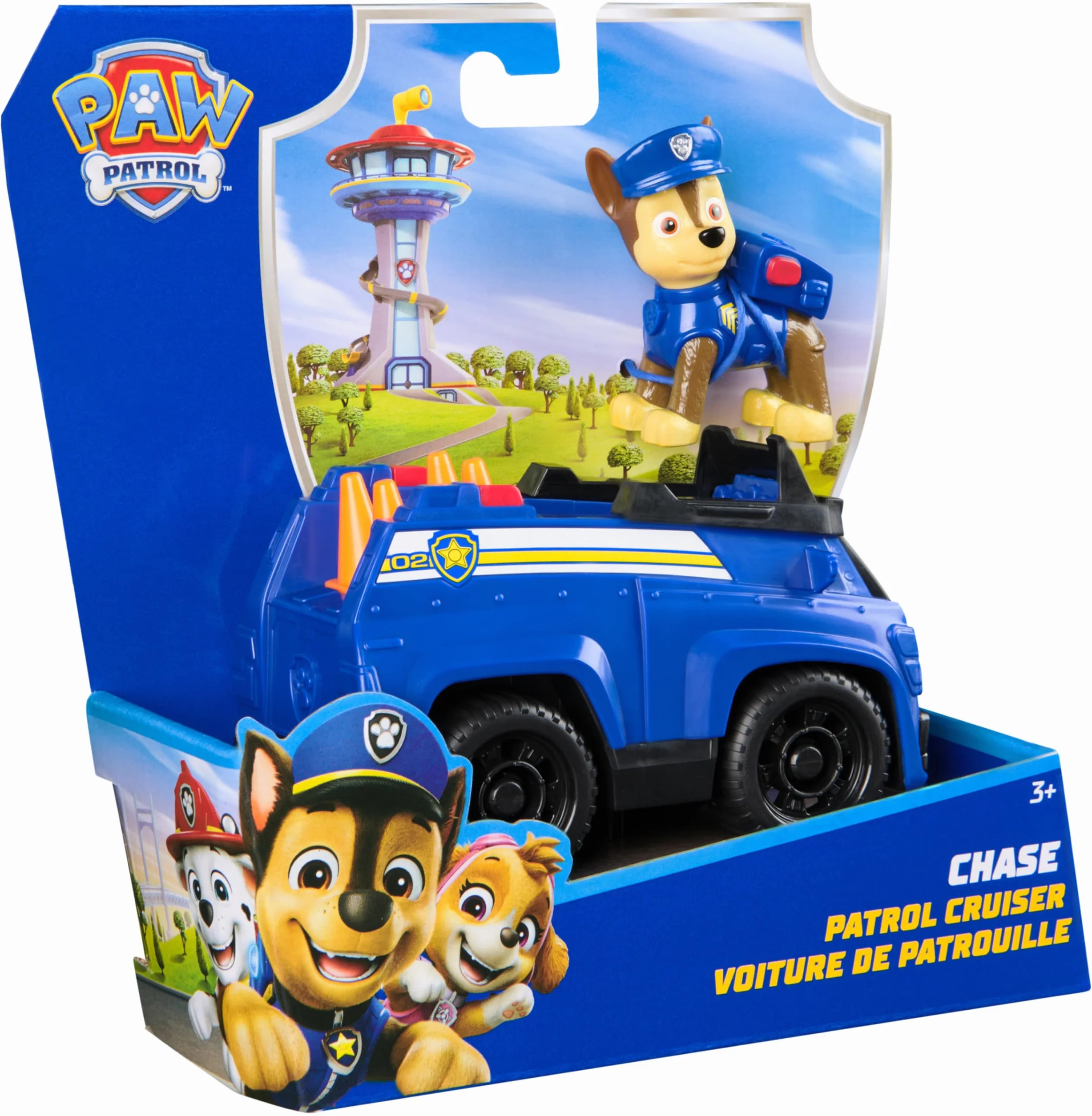 Psi Patrol: Pojazd Podstawowy Chase (Solid)