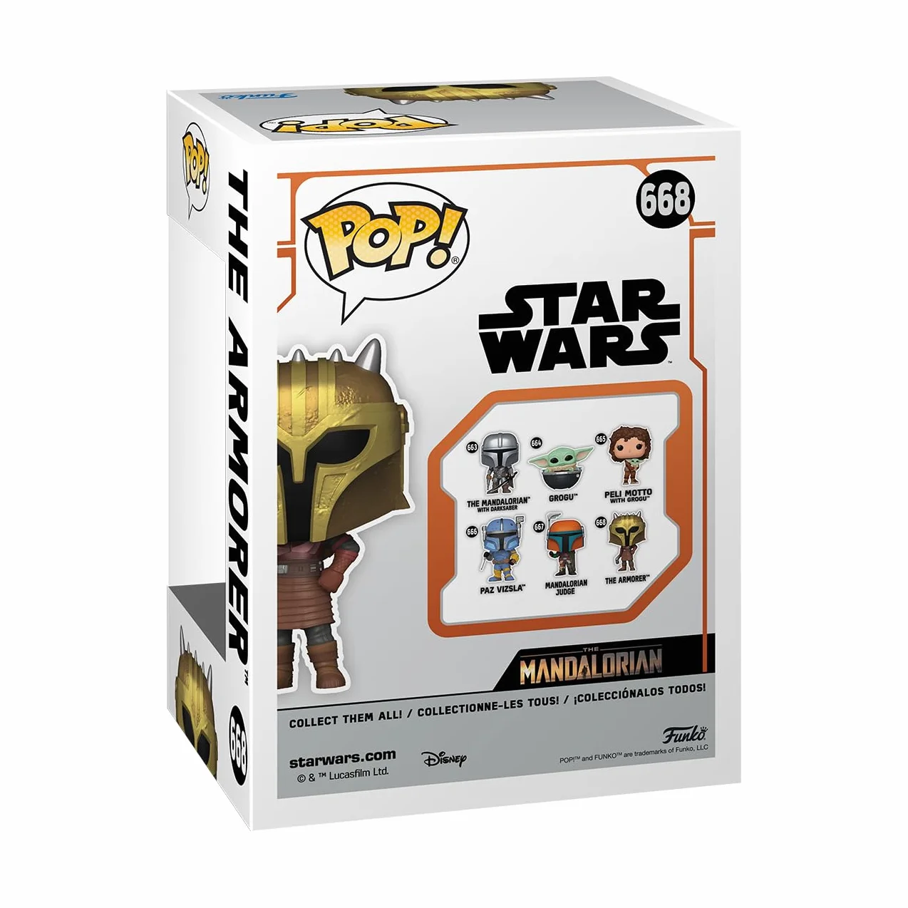 Funko POP! Star Wars: MND S9 the Armorer Winylowa figurka kolekcjonerska