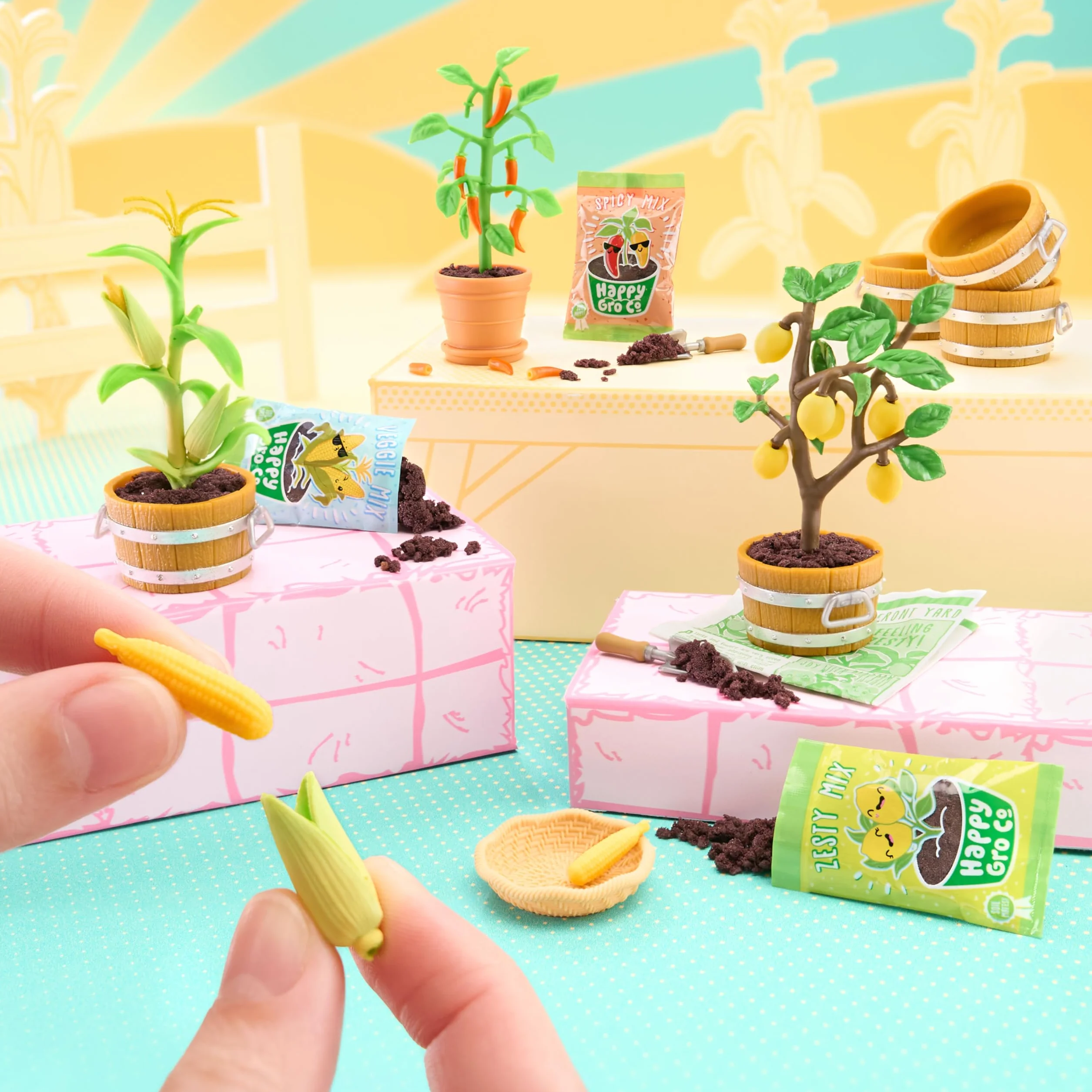 MGA's Miniverse Make It Mini Nature Series 3 - Mini Przedmioty Kolekcjonerskie, Rękodzieło DIY, Repliki Roślin, Zabawkowe Kwiaty, dla Kolekcjonerów i Dzieci w Wieku 8+