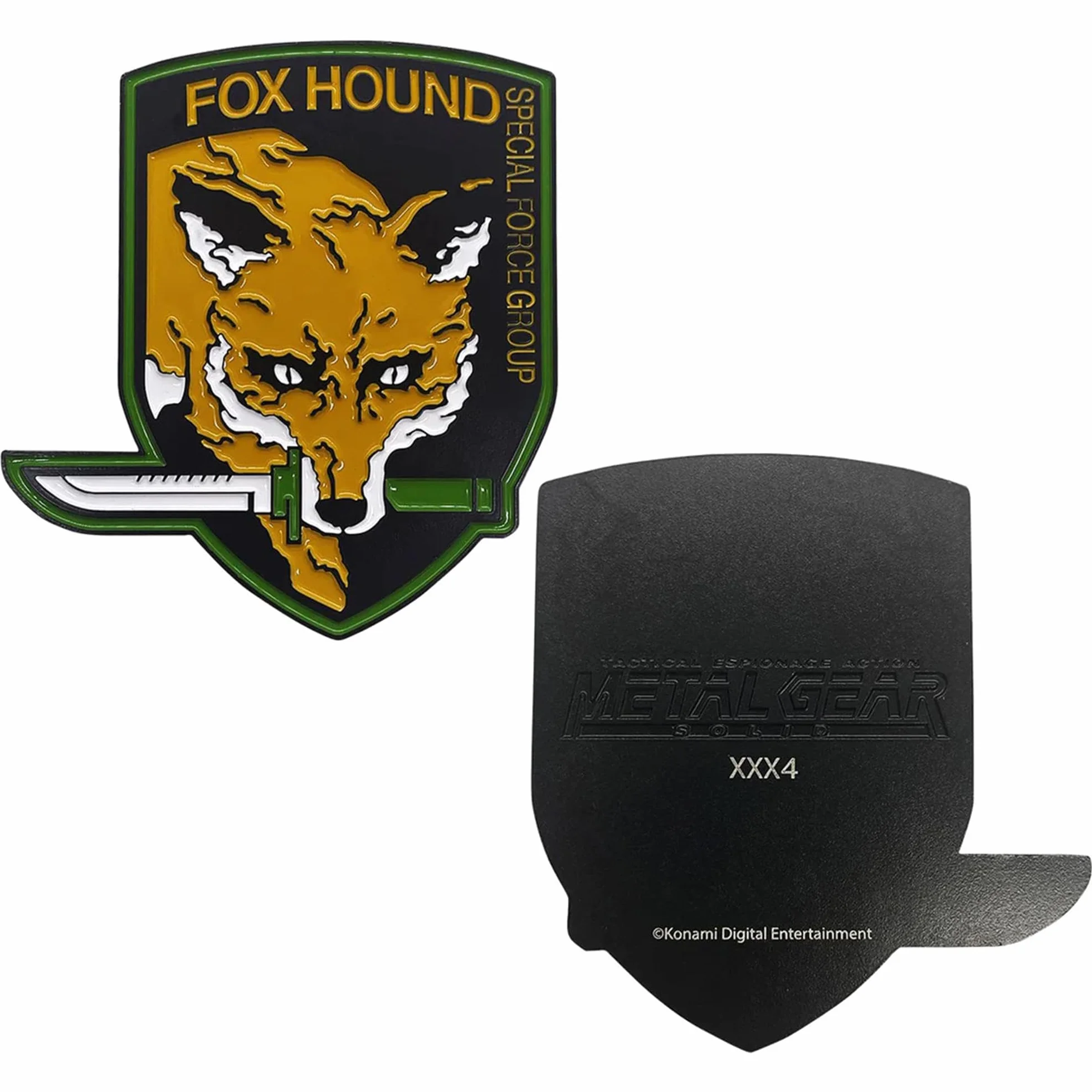 Metal Gear Solid FOXHOUND Insignia limitowana edycja sztabka