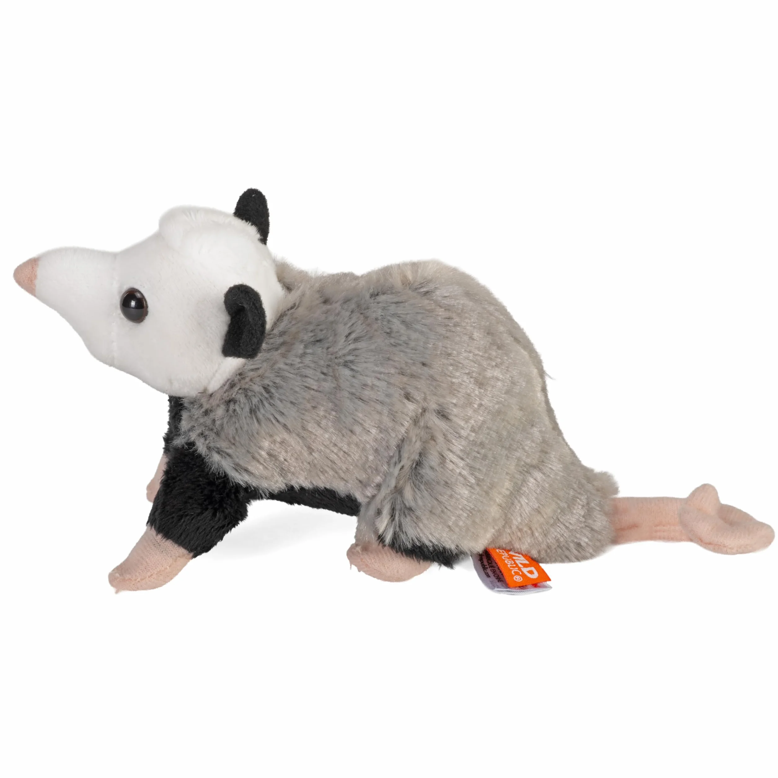 Wild Republic Pocketkins Eco Opos pluszowe zwierzę, 12 cm, pluszowa zabawka, wykonane z materiałów pochodzących z recyklingu, ekologiczne