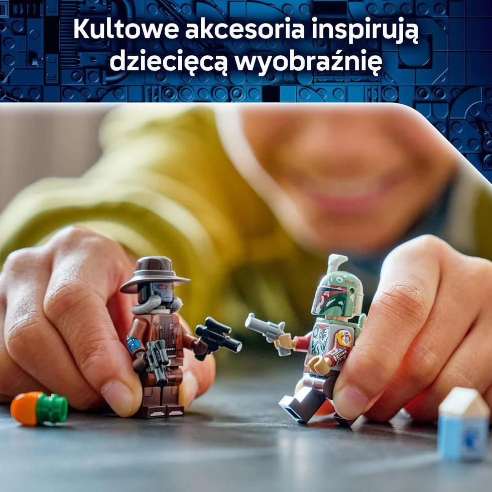 LEGO Star Wars Śmigacz Cobba Vantha, zabawka dla dzieci do zbudowania, pojazd do zbudowania i dwie minifigurki, pomysł na prezent dla chłopca od 6 lat, dla dziewczynki i fanów Gwiezdnych Wojen 75437