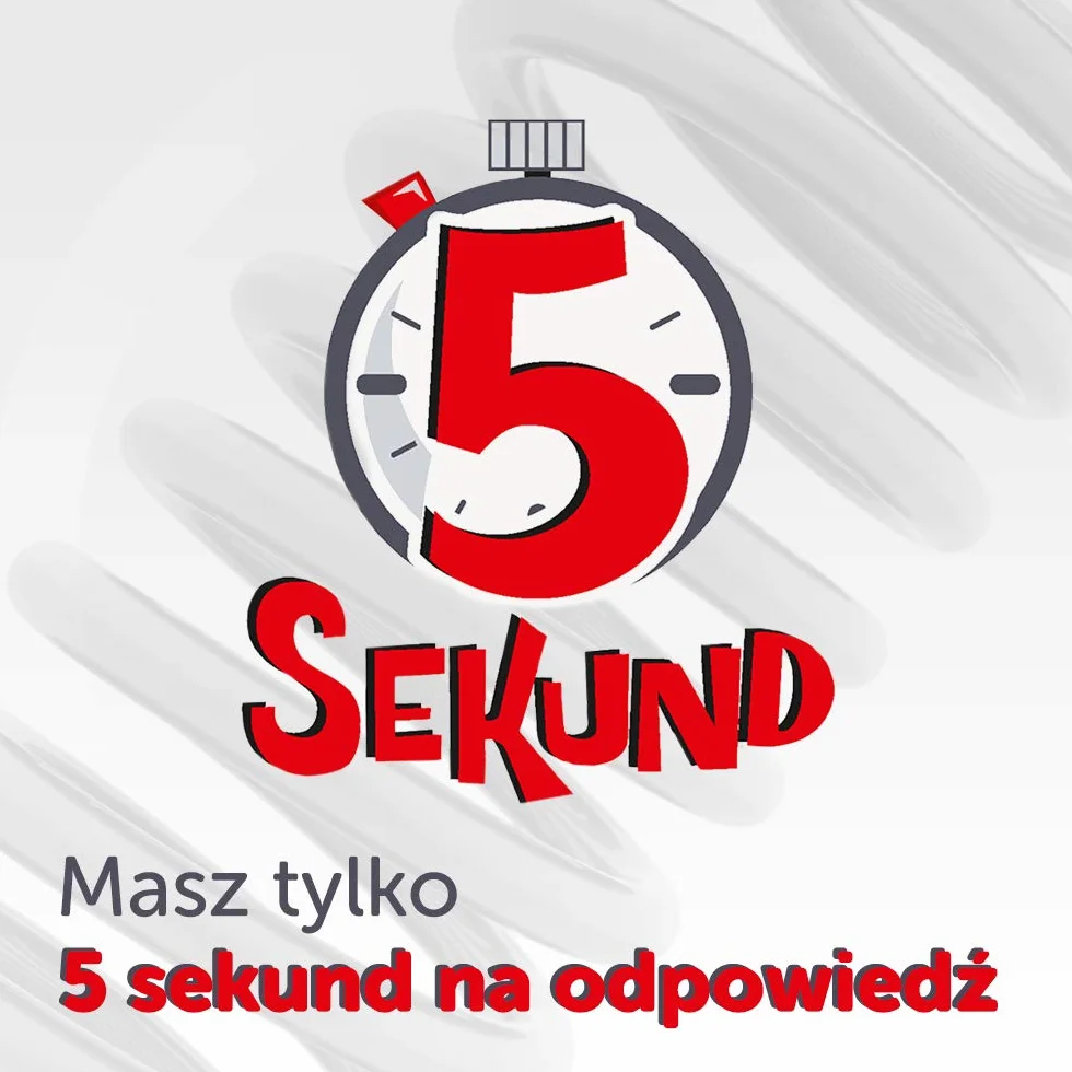Trefl, 5 Sekund Bez Cenzury, Dynamiczna Gra Dla Dorosłych, Karty z Pytaniami, Czasomierz, Zabawne Pytania, Towarzyskie Spotkanie, Integracja, Impreza, Gra dla Osób od 18 Lat