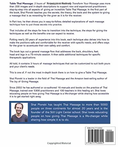 Table Thai Massage: 3 Hours of Techniques to Radically Transform Your Massage