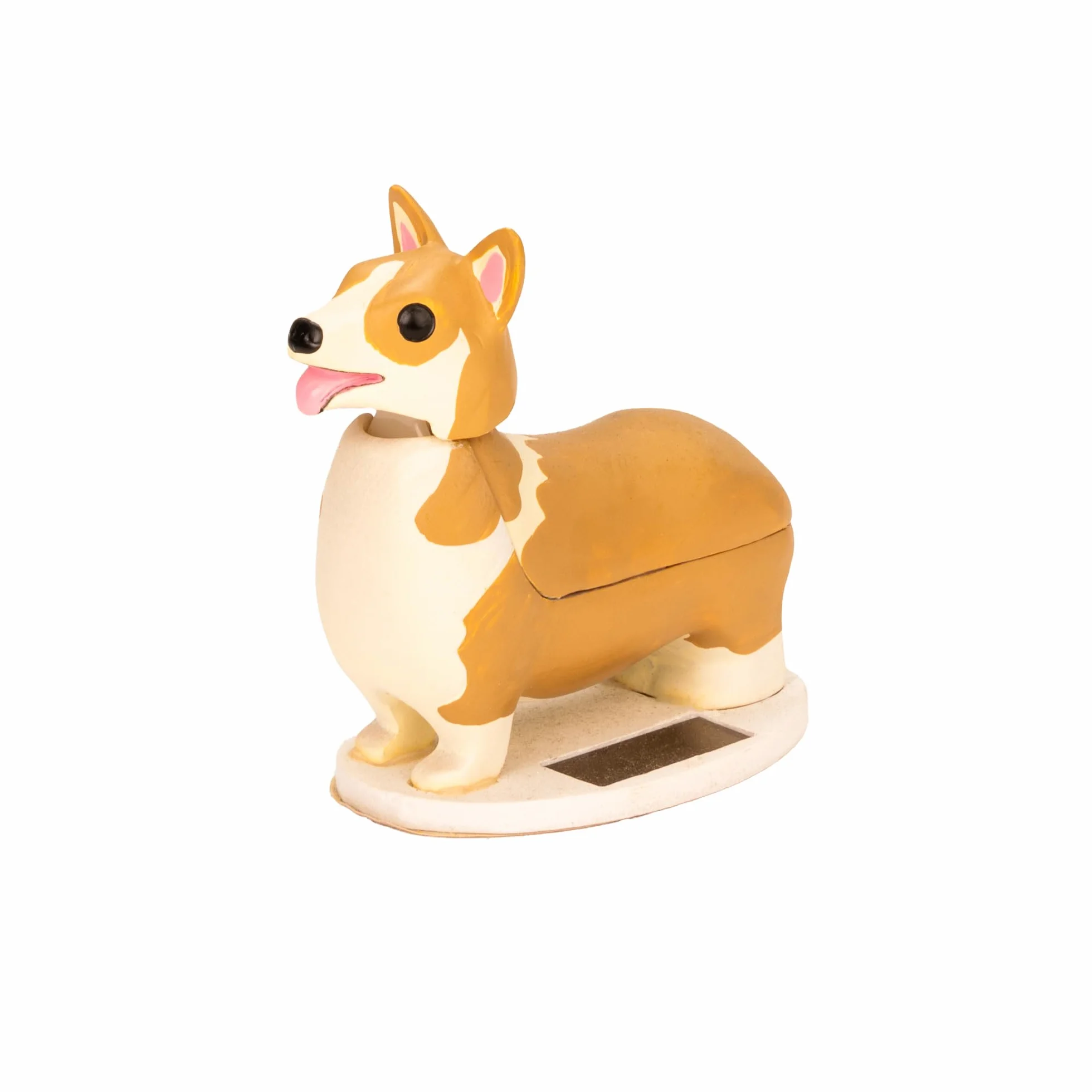 Kikkerland Elroy Solar Corgi figurka