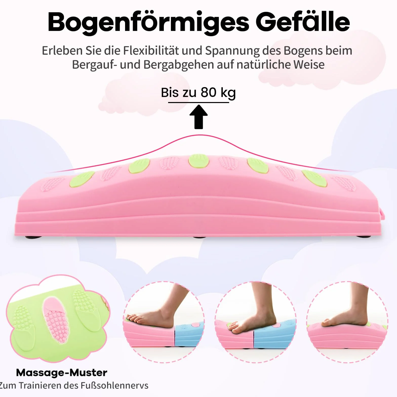 COSTWAY 20 szt. zestaw belek balansowych dla dzieci, klocki do balansowania do wewnątrz i na zewnątrz, kamienie do balansowania, obciążenie do 80 kg, dla dzieci od 3 lat