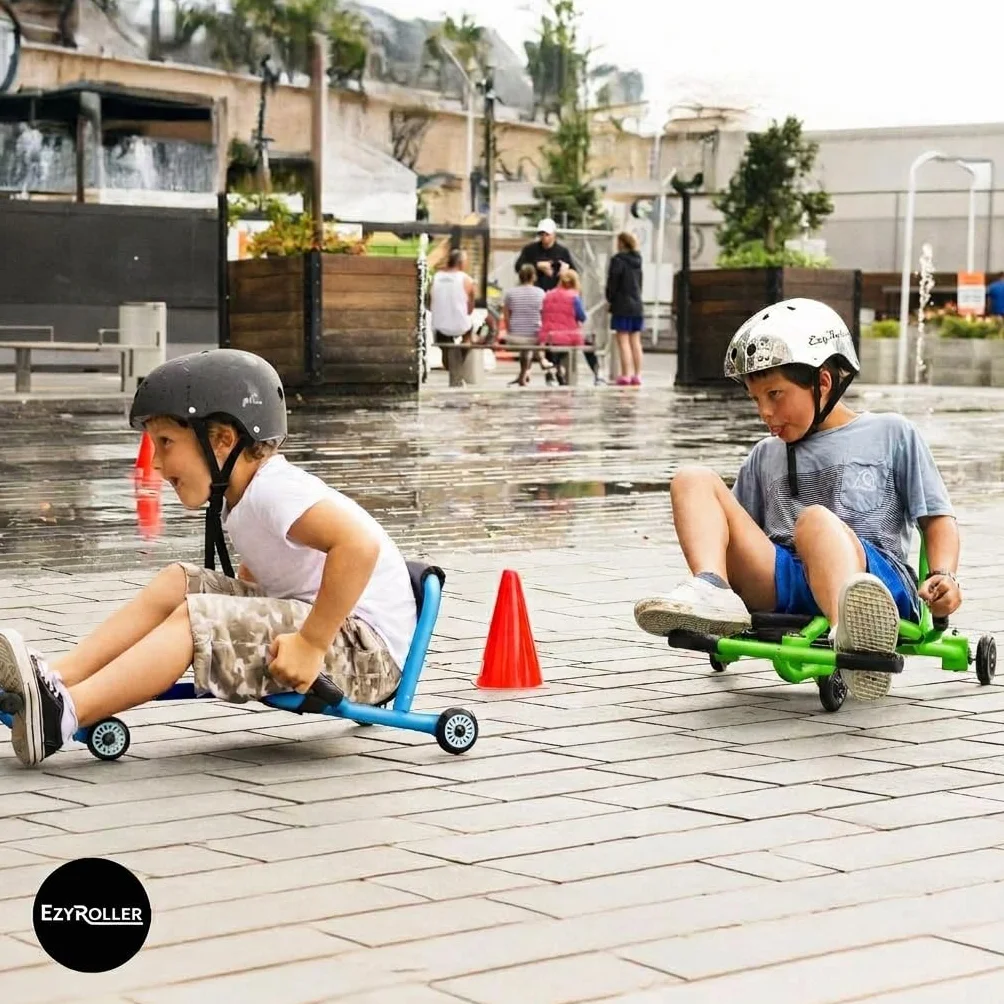 EzyRoller Dziecięcy trike Mini Ride On Children trójkołowy wąż karcik (niebieski)