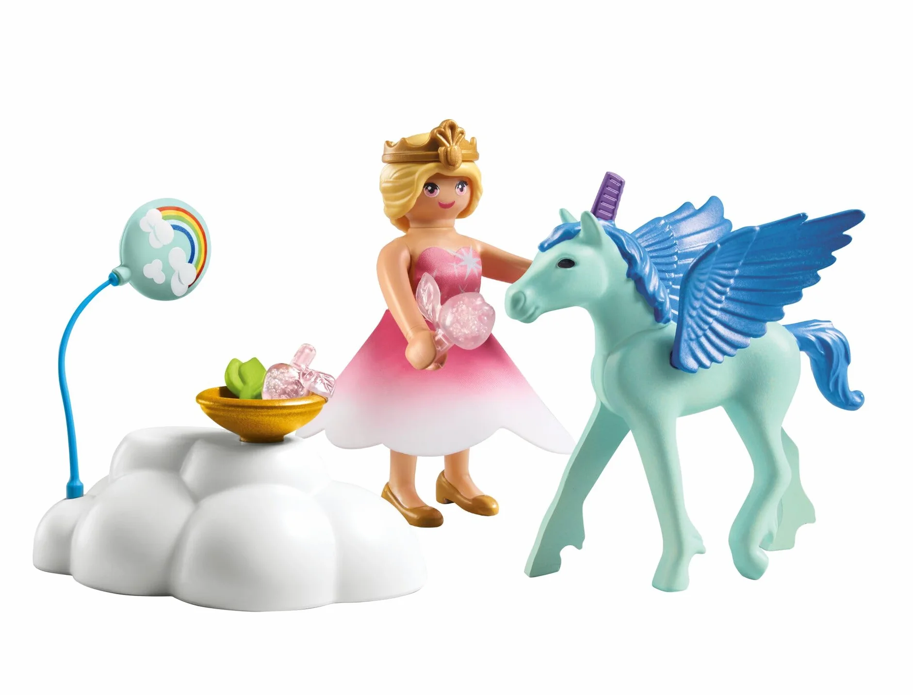 PLAYMOBIL 71802 Księżniczka i skrzydlaty źrebak z chmurą
