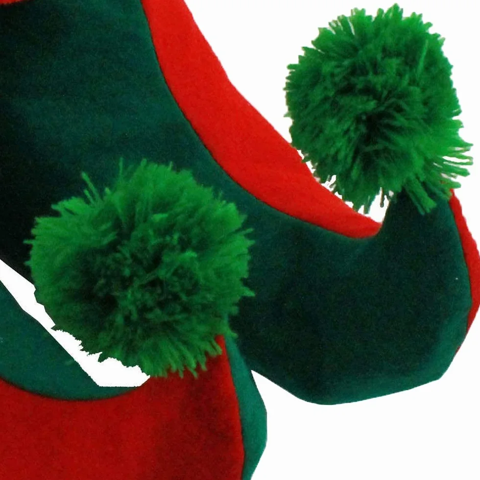 I LOVE FANCY DRESS Buty do elfów dziecięce z kręconymi palcami Boże Narodzenie akcesoria