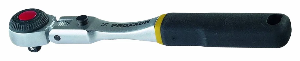 PROXXON 23074 Standardowa grzechotka z elastyczną głowicą napędową 6,3 mm (1/4")