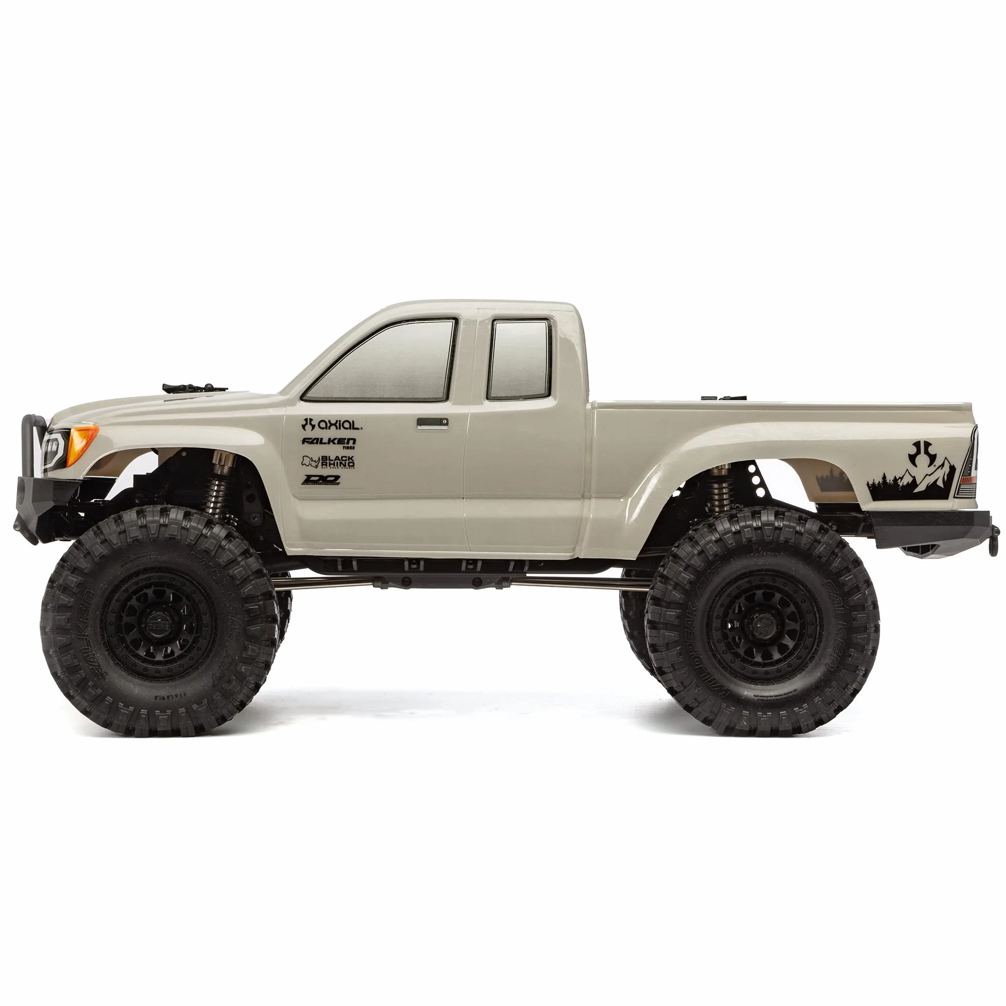 Axial RC Truck 1/10 SCX10 III Base Camp 4WD Rock Crawler Brushed RTR (nie zawiera baterii i ładowarki), szary, AXI03027T3