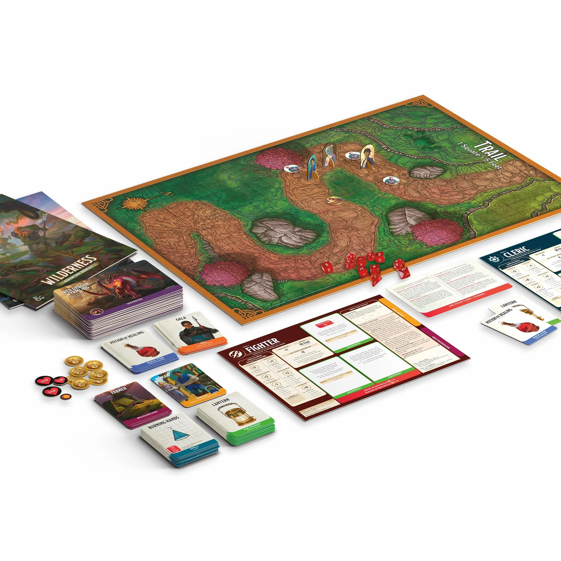 Dungeons & Dragons Heroes of the Borderlands Starter Set Zestaw