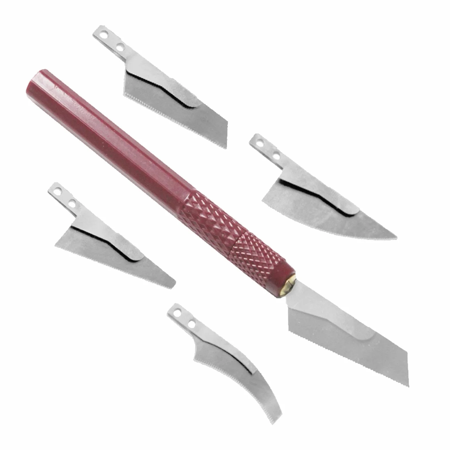 Zestaw pilarek ręcznych do modelarstwa, do modelowania, narzędzia rzemieślnicze, zestaw pił ręcznych - Hobby Craft Saw zestaw narzędzi do metalu z 4 nożami do majsterkowania do ręcznego cięcia