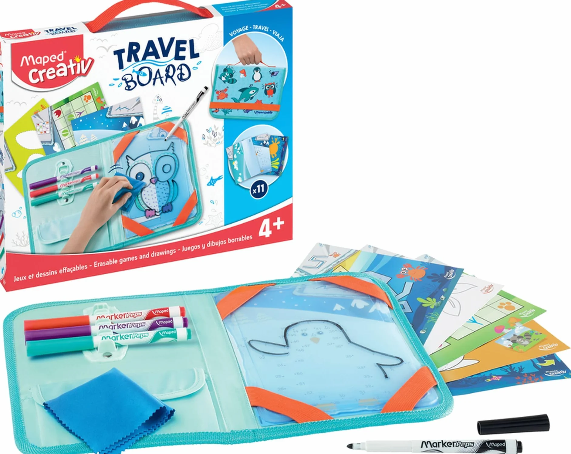 Maped Travel 969310 Zestaw Podróżny, Wielokolorowy, Od 4 lat