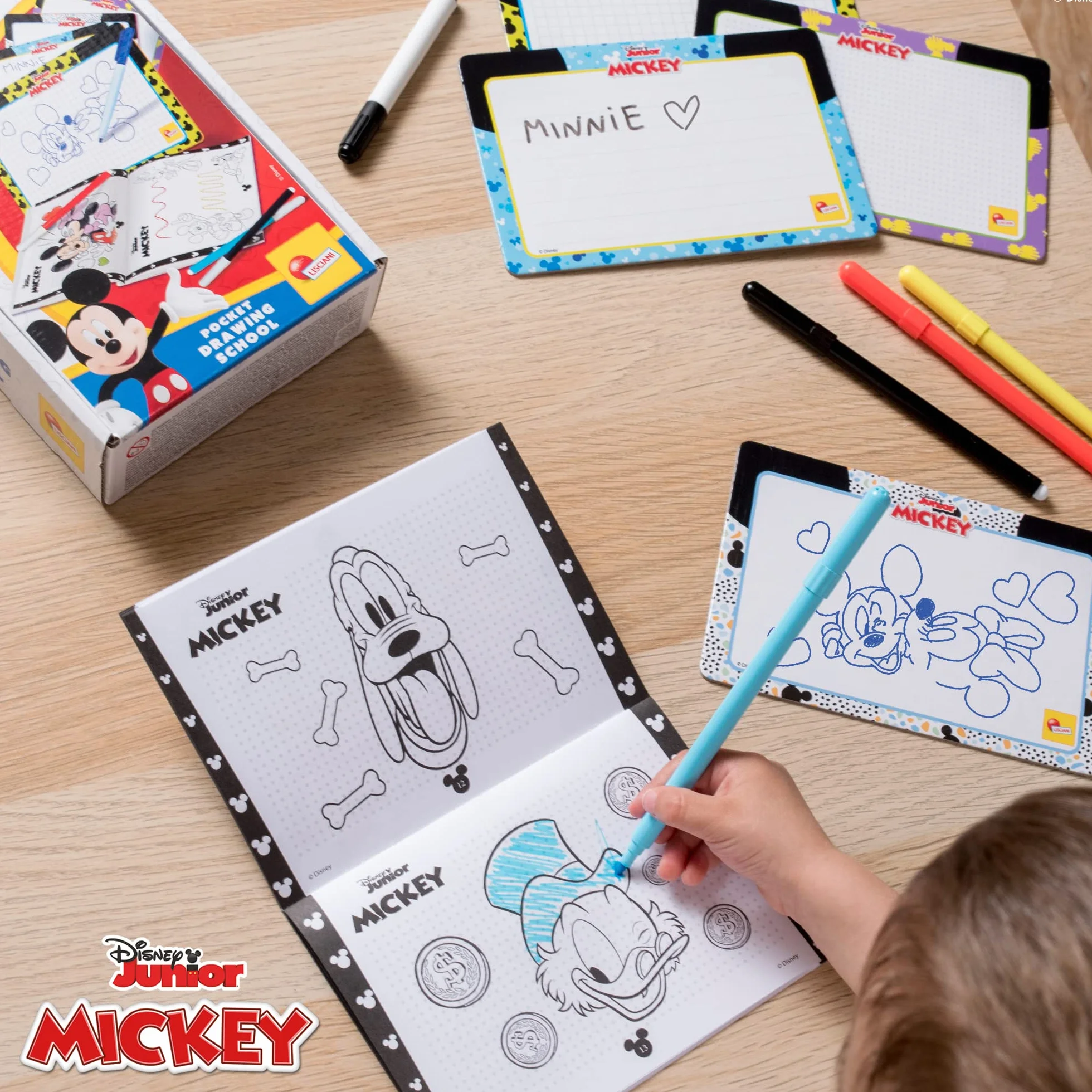 LISCIANI Mickey Pocket Drawing School