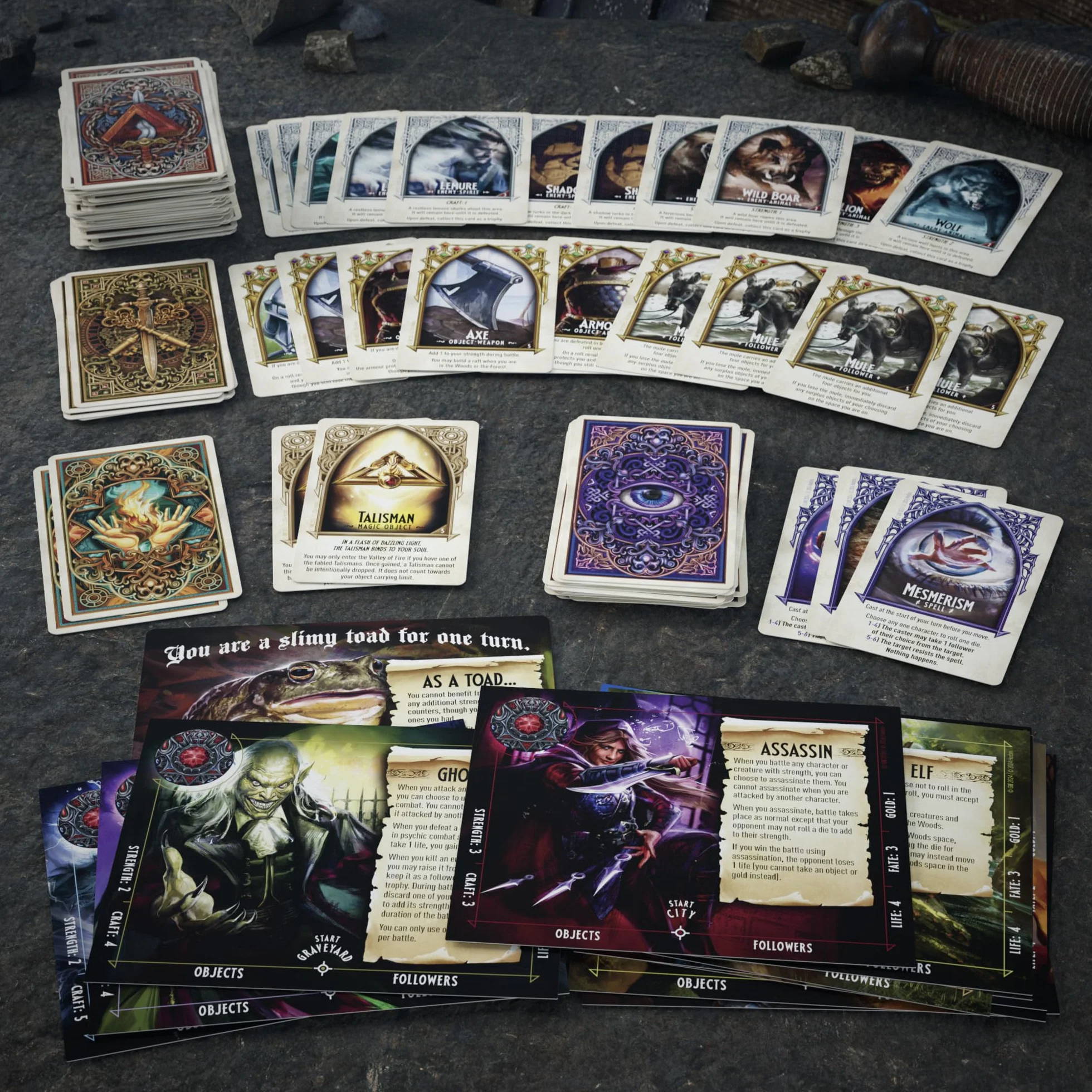 Avalon Hill Talisman: The Magical Quest Board Game, 5. edycja | Fantasy Tabletop Adventure Games | Od 12 lat i więcej | 2 do 6 graczy | Gry strategiczne RPG