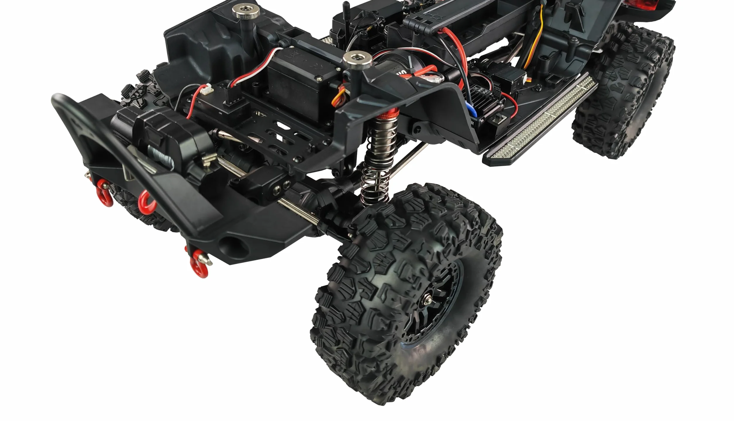 Amewi AMXRock Crosstrail Crawler 4WD 1:10 ARTR czerwono-metaliczny