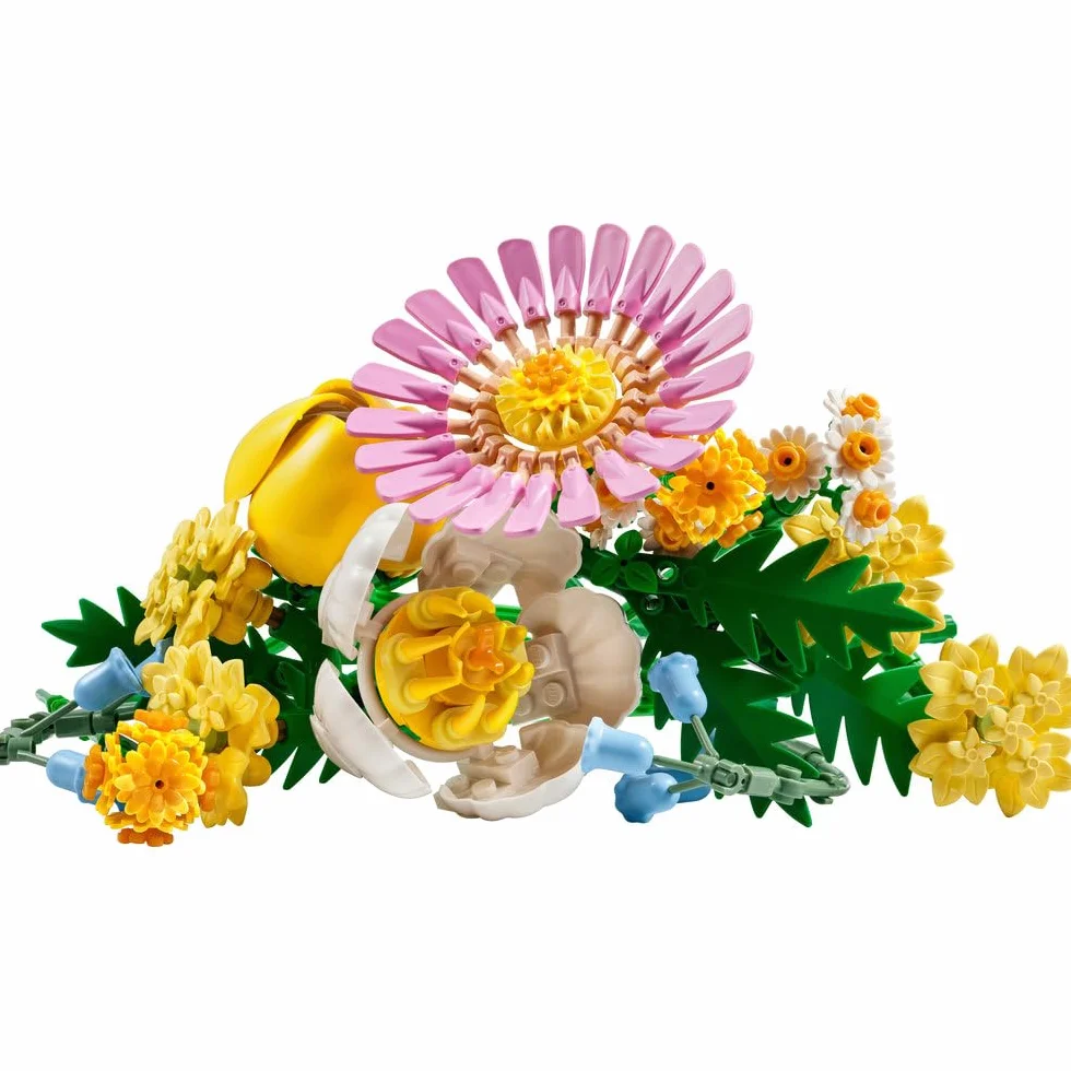 LEGO Mały słoneczny bukiet 10347 zestaw konstrukcyjny dla 9-latka sztuczne kwiaty dekoracja