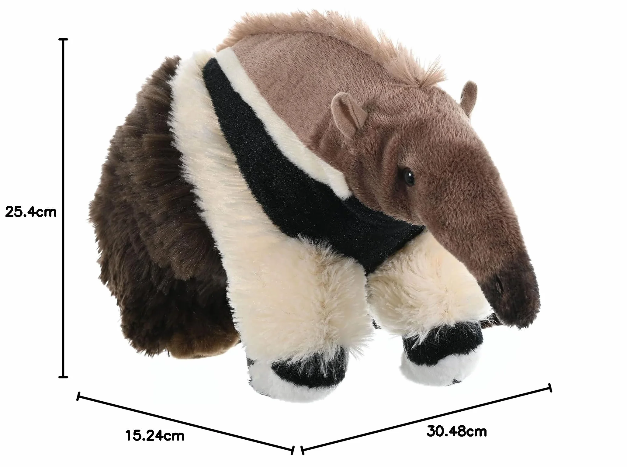 Wild Republic 11652 pluszowe przytulanki mrówka przytulanka miękkie zabawki prezenty dla dzieci, brązowy, 30 cm
