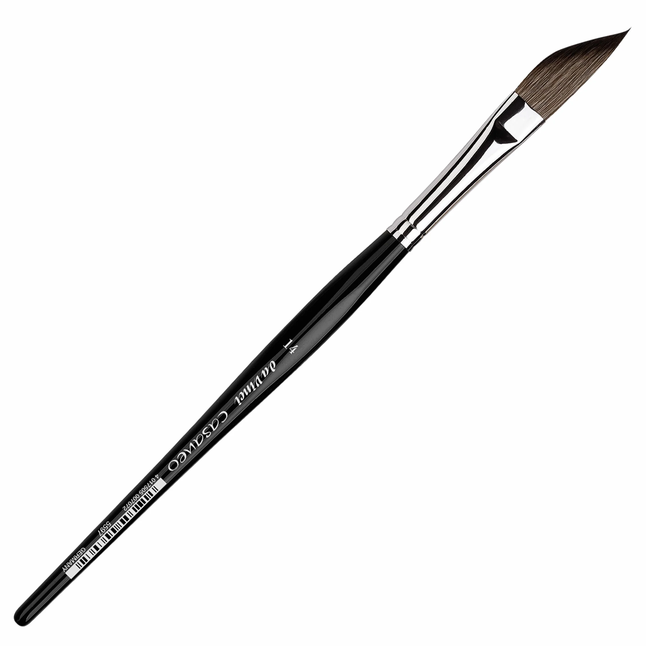 Da Vinci : Casaneo : Syntetyczna szczotka do wody : Seria 5597 : Slanted Edge: Rozmiar 14