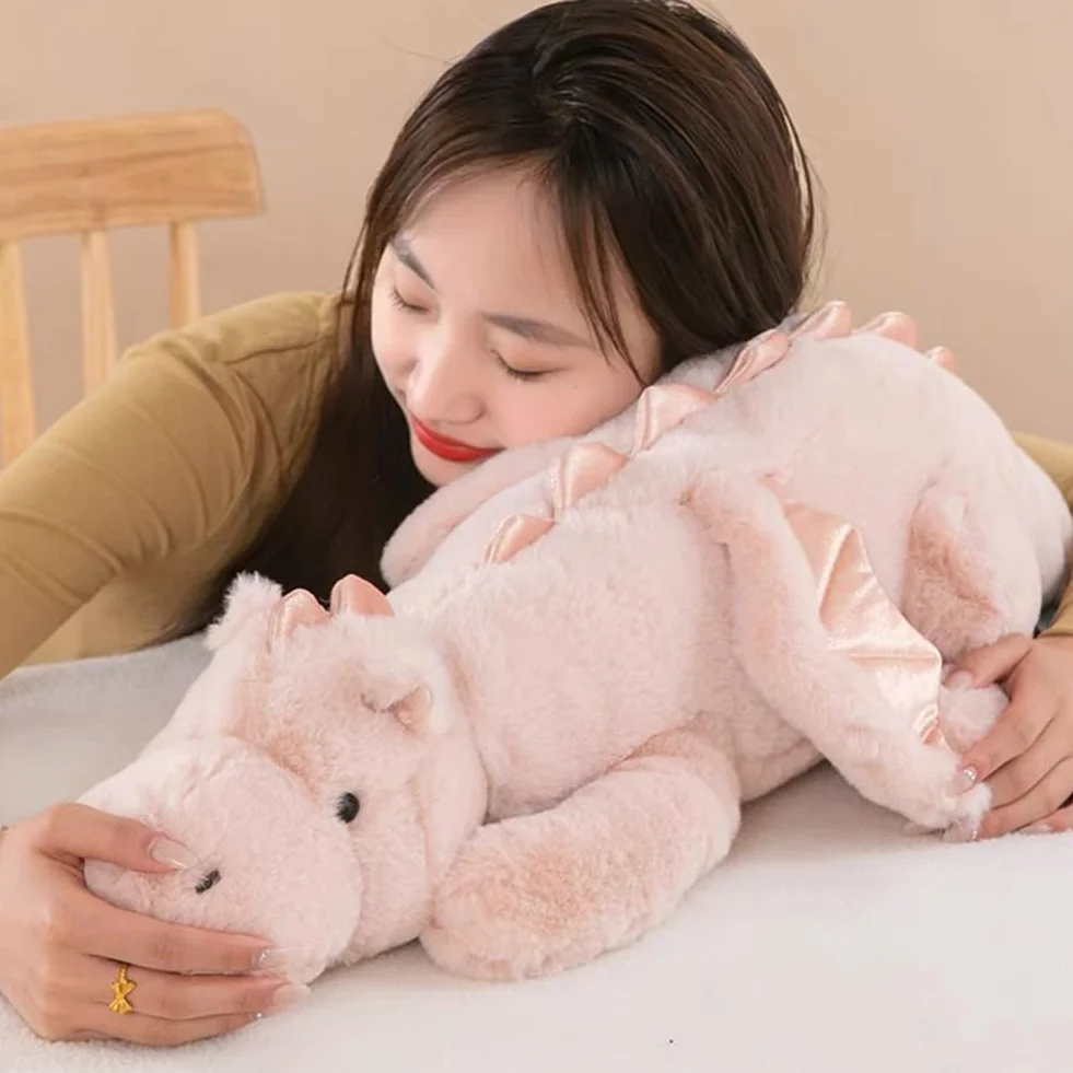 Weighted Stuffed Animal, 90 cm, miękka zabawka latawca, 2,2 kg, terapeutyczna zabawka sensoryczna dla dzieci i dorosłych – niebieski/zielony/różowy/biały (90 cm x 34 cm x 14 cm)