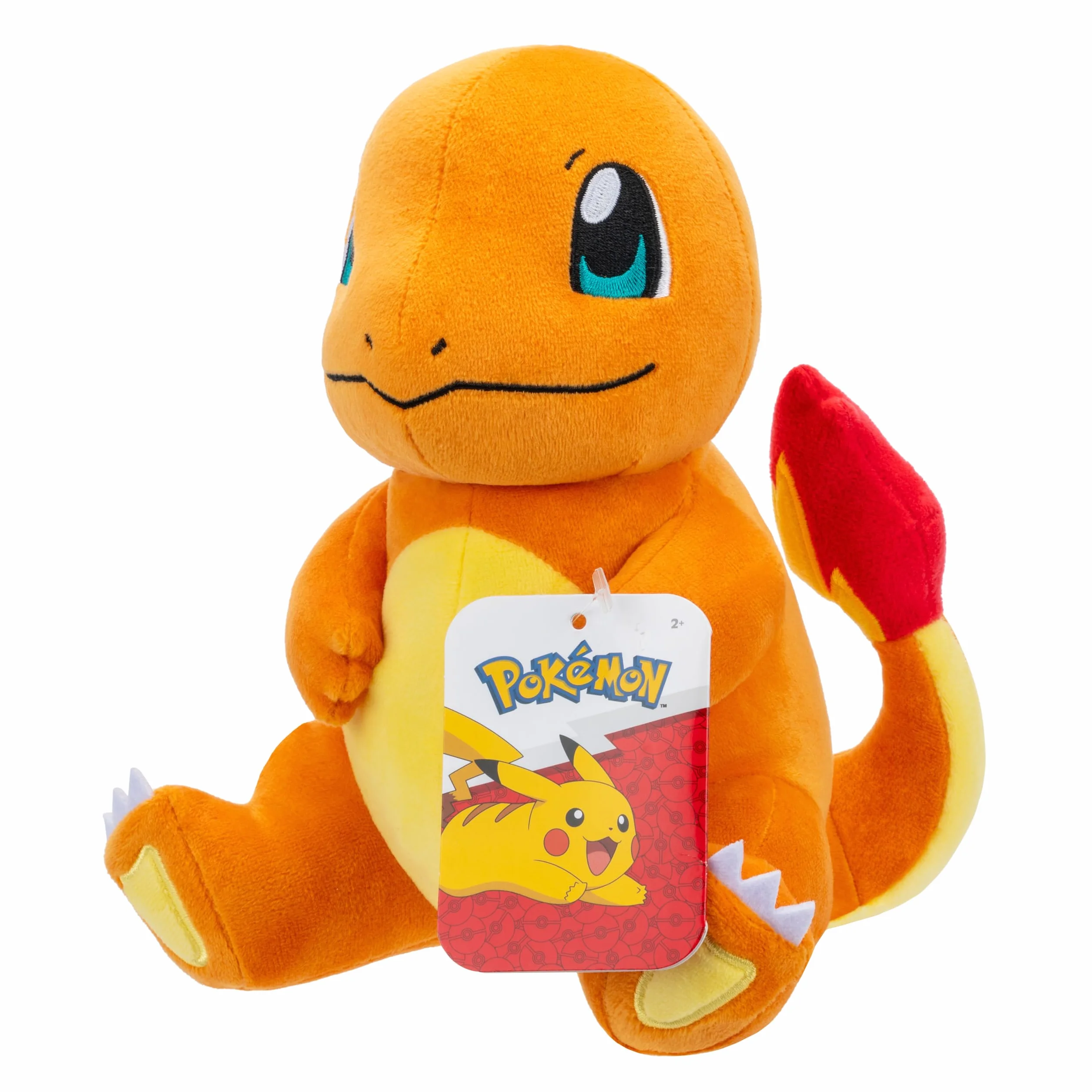 Pokémon Plush 20 cm Charmander PKW3659 - Orange - Official Pokemon stuffed toy for children 2+