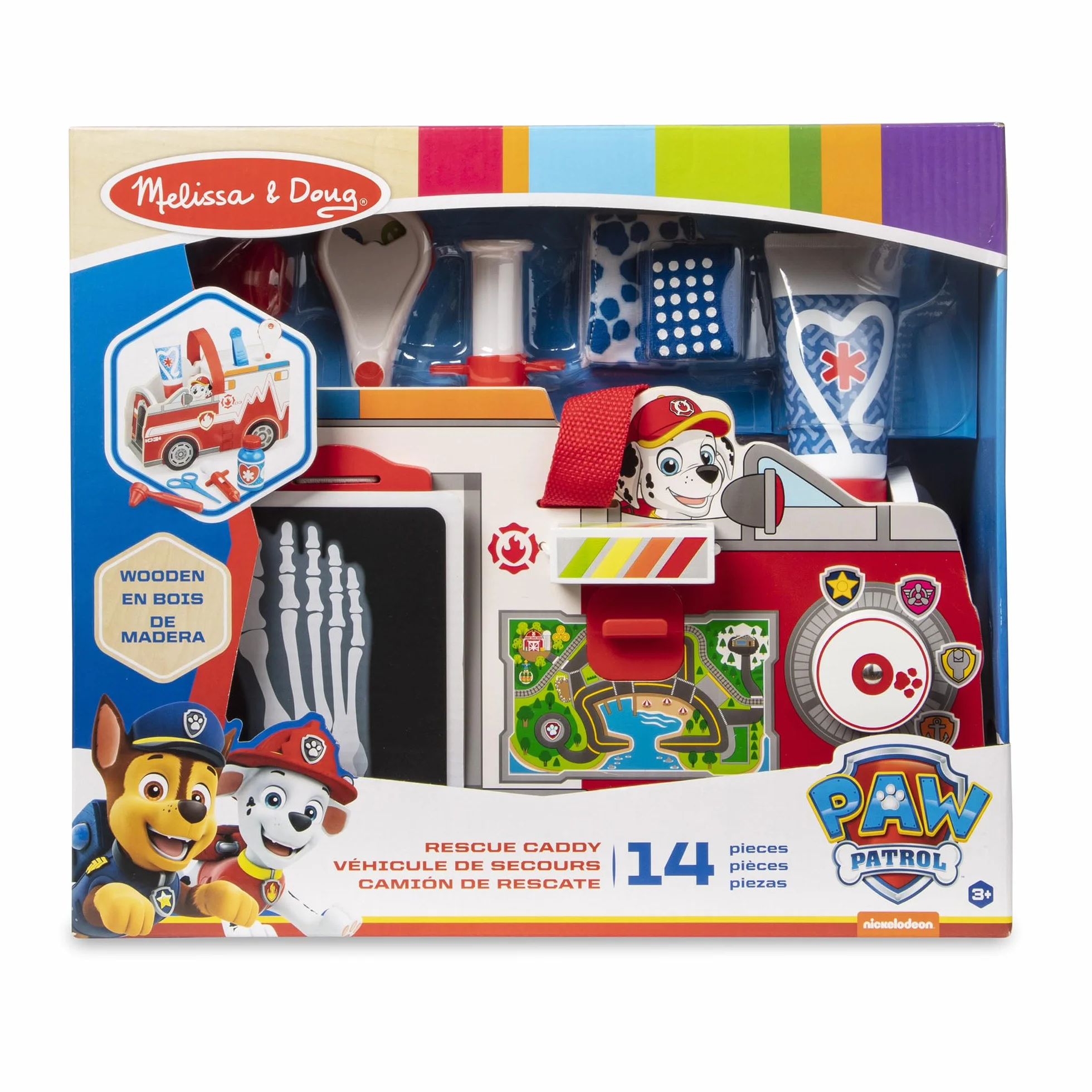 Paw Patrol Marshall'S Wooden Rescue Caddy