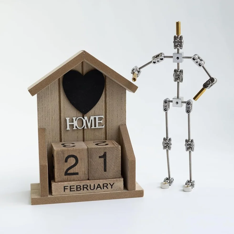Armature Kit – szkielet lalki "zrób to " z metalu, łatwy montaż, animowane wzornictwo postaci, do animacji stop-motion