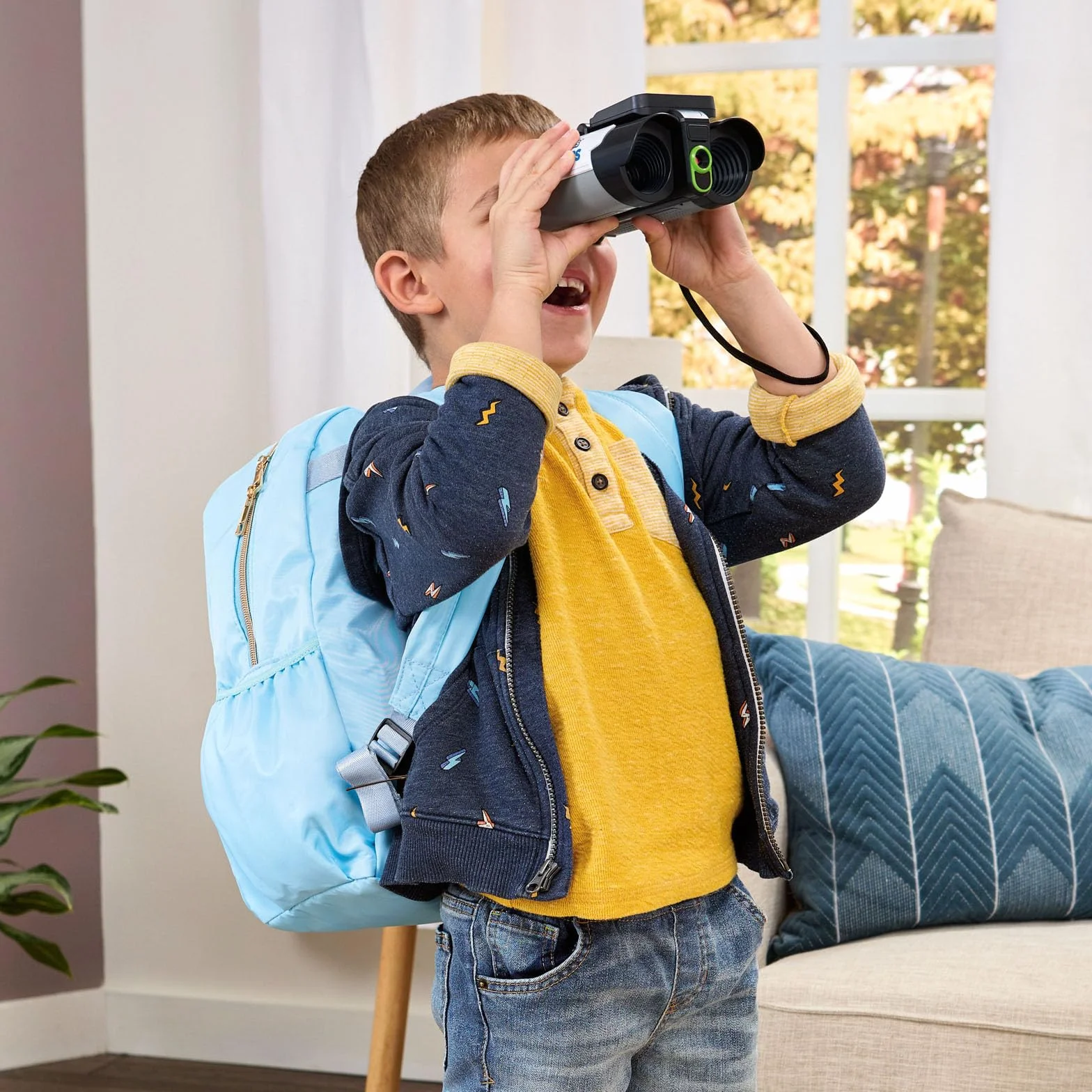 LeapFrog Magic Adventures Binoculars with Screen Capture Night Vision for Kids Ages 4+