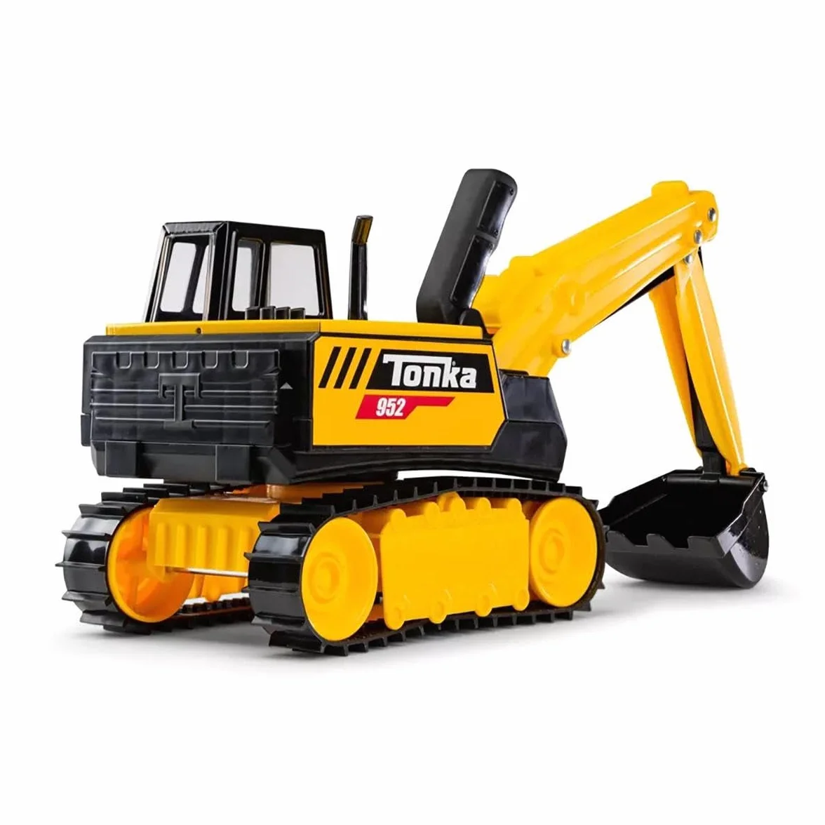 Tonka Steel Classics | Mighty Excavator | Zabawki budowlane dla dzieci, chłopców i dziewcząt, kreatywne zabawki, rozwój umiejętności motorycznych dla dzieci od 3 lat | Basic Fun 06182