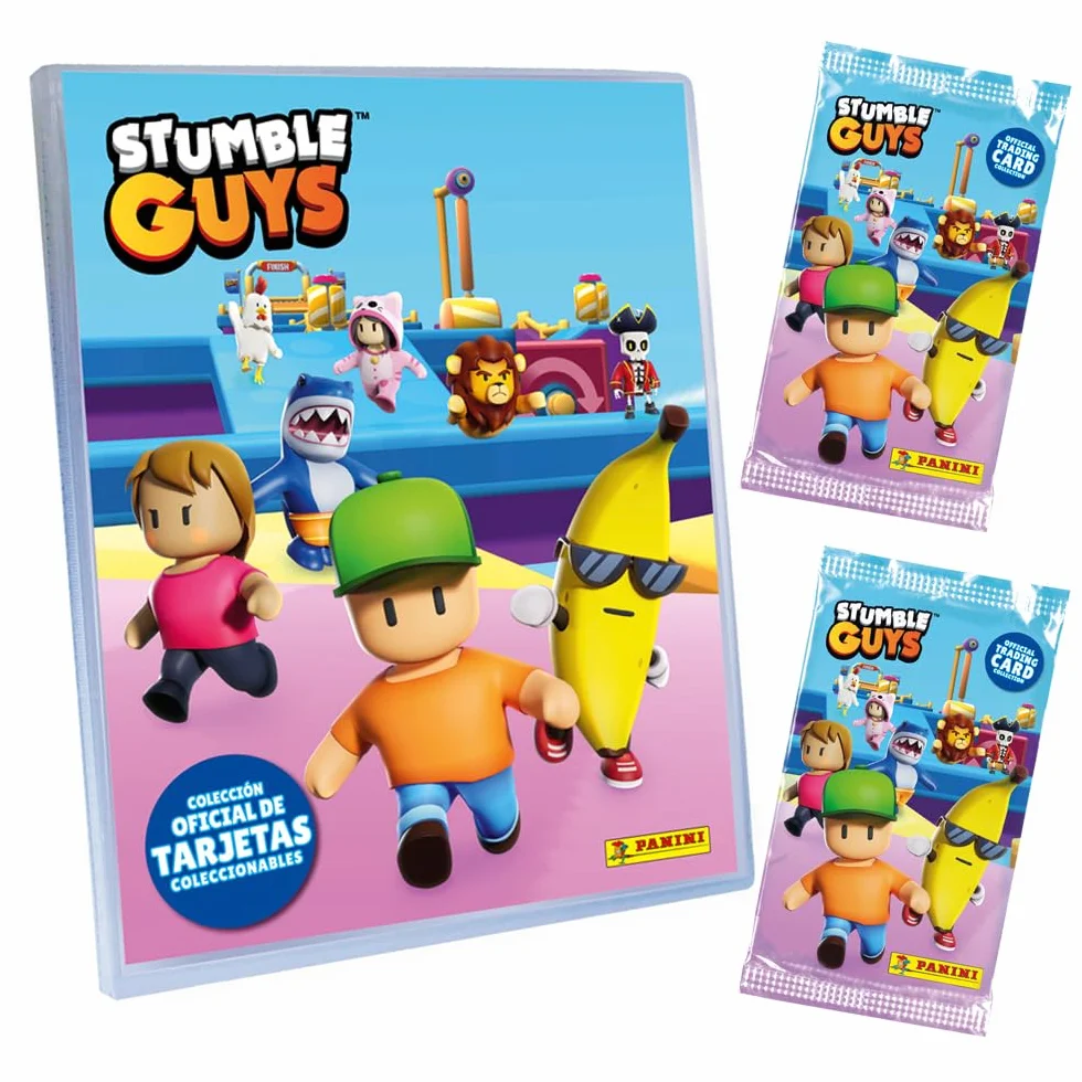 Panini Stumble Guys Zestaw Kart Kolekcjonerskich, Wielokolorowy, Od 3 Lat