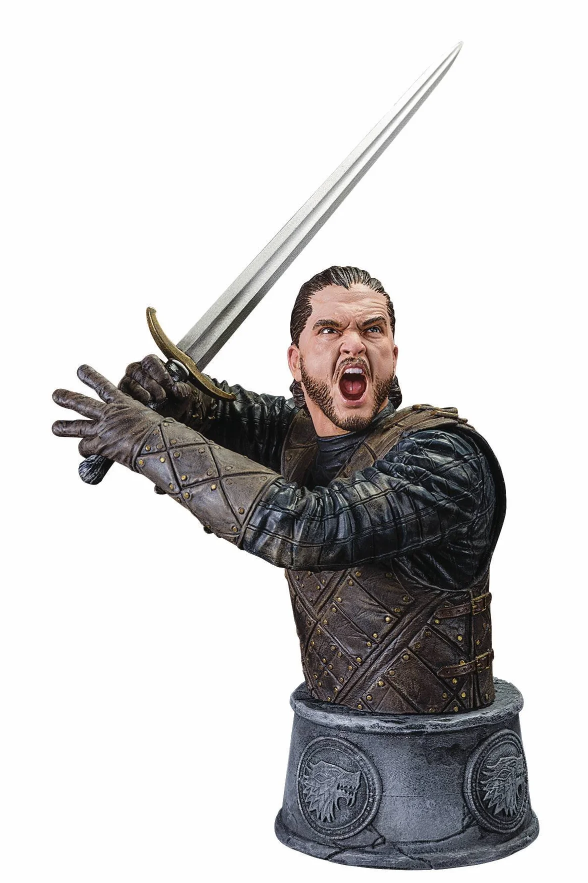 Game of Thrones MAY170077 Jon Snow Battle of The Bastards Limited Edition Bust figurka akcji, wielokolorowa, 15 cm