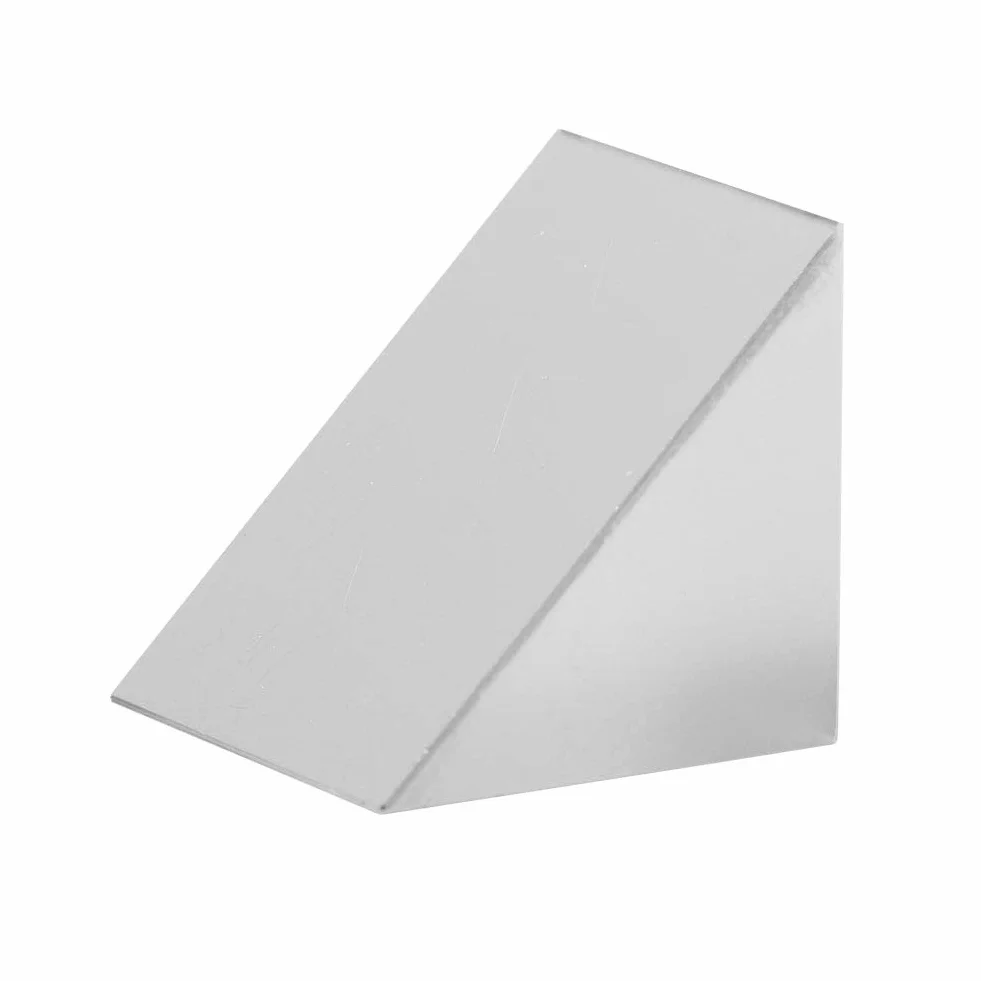 Trójkątne kryształowe pryzmat K9 Trójkątny pryzmat z optycznego szkła do nauki o spektrum świetlnym (20 * 20 * 20), endoskop i fiberoskop