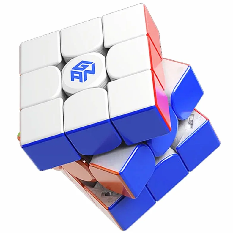 Bukefuno GAN 12 Maglev UV 3 x 3 magnetyczna kostka Rubika Speed Puzzle Stickerless Cube Magic flagowy (powłoka UV, błyszcząca i przede wszystkim wewnętrzna)