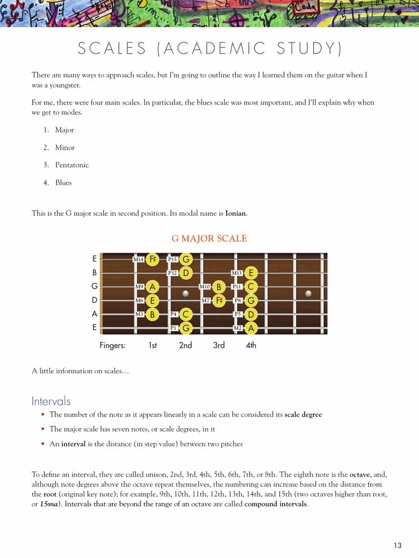 Steve vai : vaideology basic music theory for guitar players