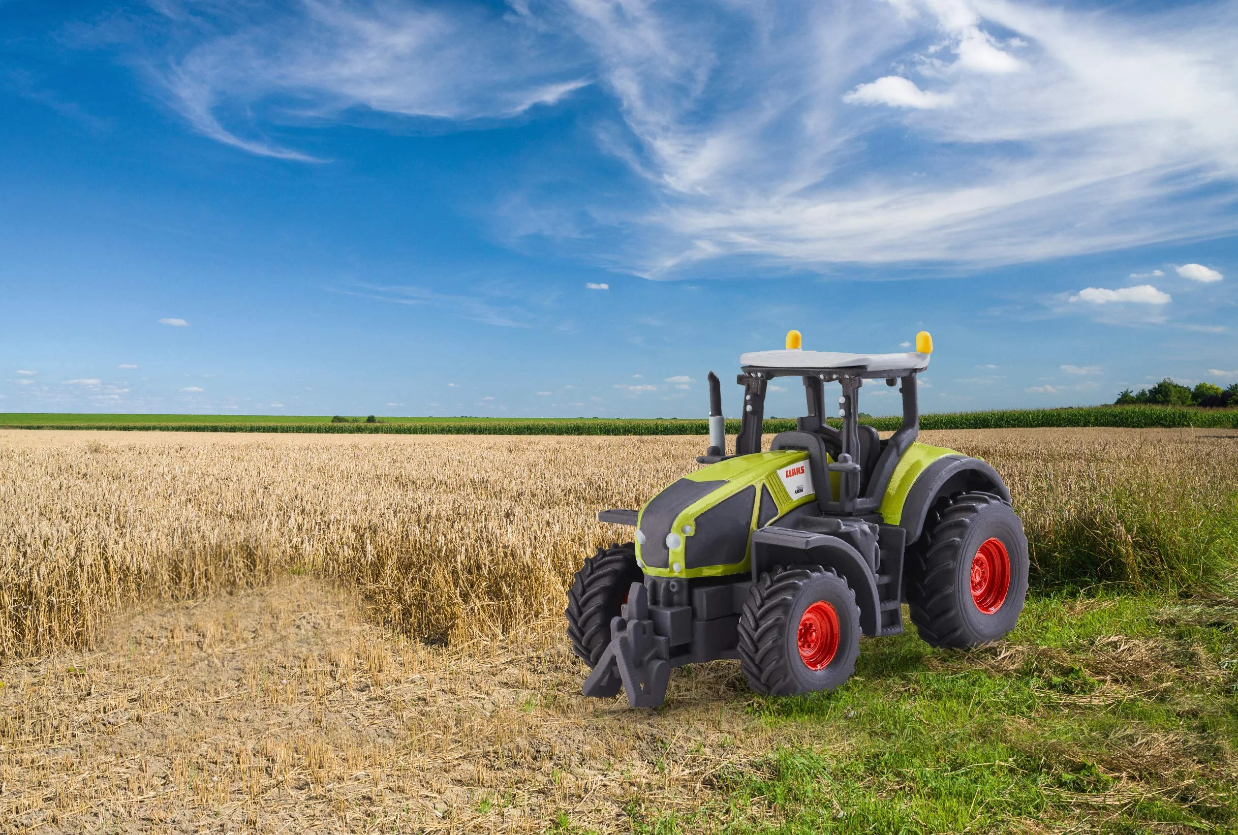 Revell - Claas Axion 960 Zdalnie Sterowany Ciągnik, Zielony, Od 8 Lat,23488
