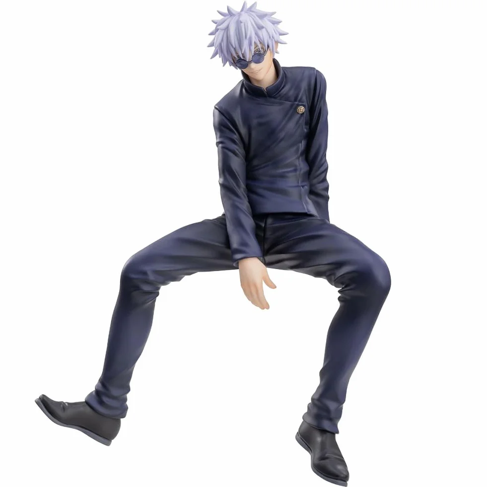 Zhongkaihua 2 szt. figurka Geto Suguru Gojo Satoru Stoper do makaronu 5,51 cala Anime PVC model biurko samochód Boże Narodzenie dekoracja domu ornament prezent urodzinowy