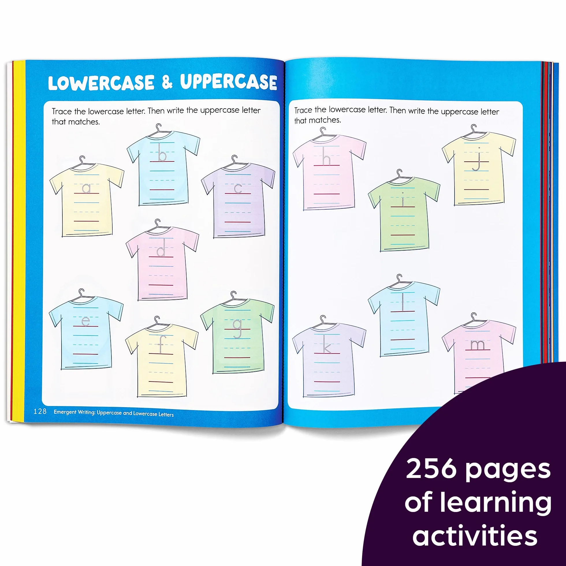 Preschool Big Fun Workbook: 256-Page Preschool Learning and Activity Workbook Full of Preschool Math, Writing Practice, Shapes Practice, Puzzles and More
