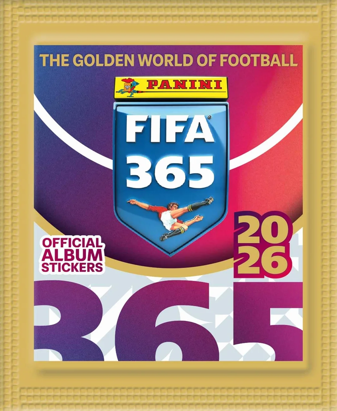 Panini FIFA 365 2026 naklejki blister, 8 sztuk