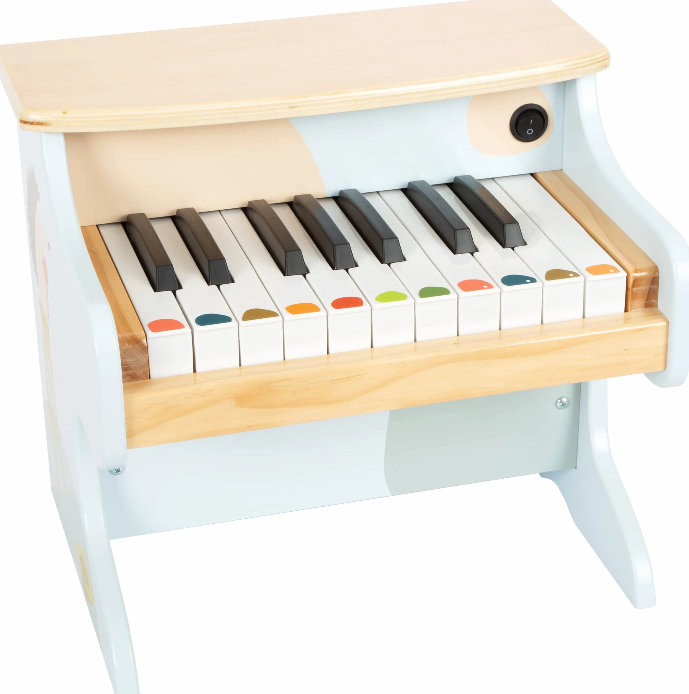 Small Foot Pianino zabawkowe "Groovy Beats", pianino dla dzieci od 3 lat, idealne do wczesnej edukacji muzycznej