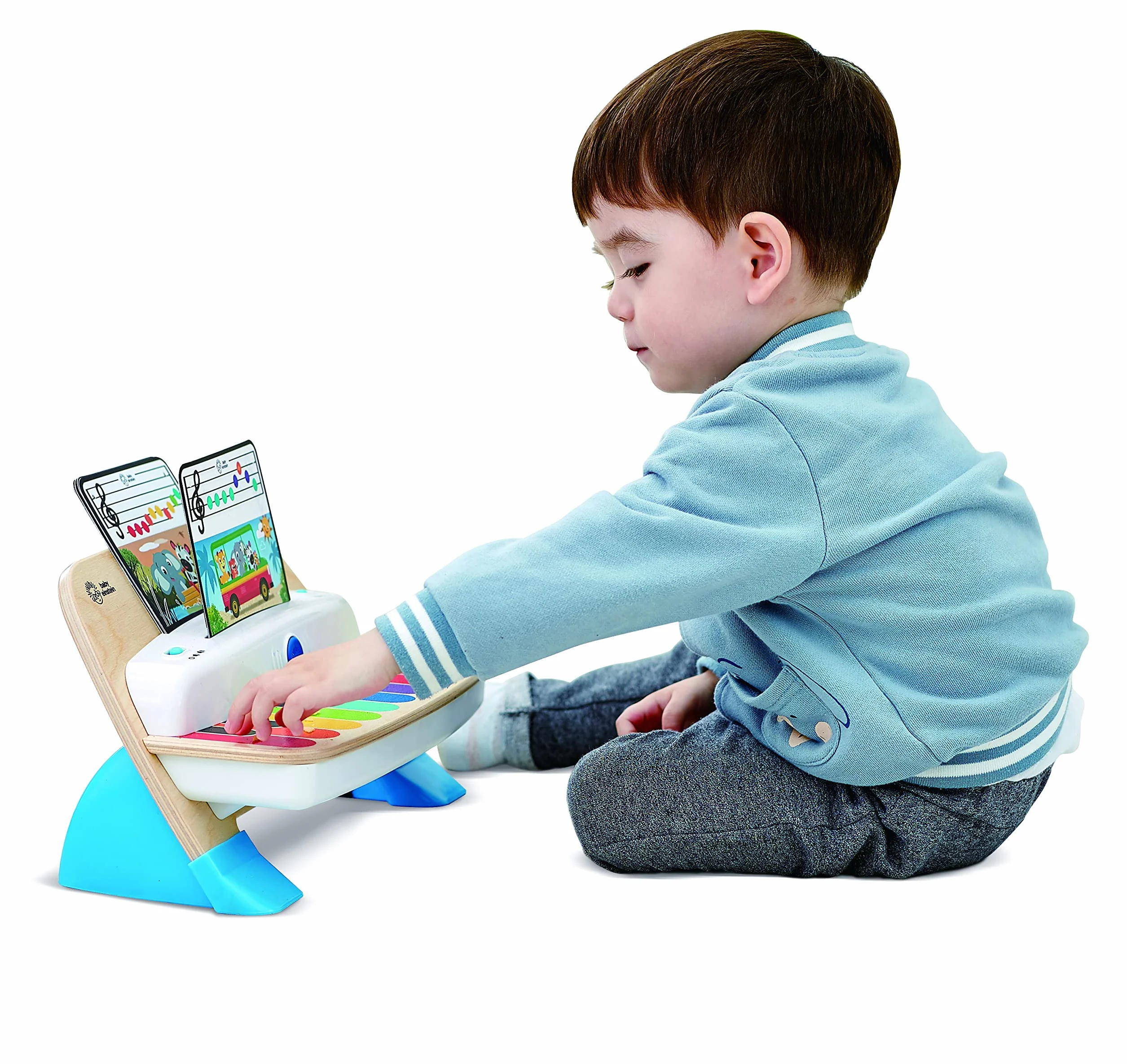 Hape Baby Einstein Magic Touch Drewniany Fortepian 11-klawiszowy Zabawka Muzyczna dla Malucha 6m+