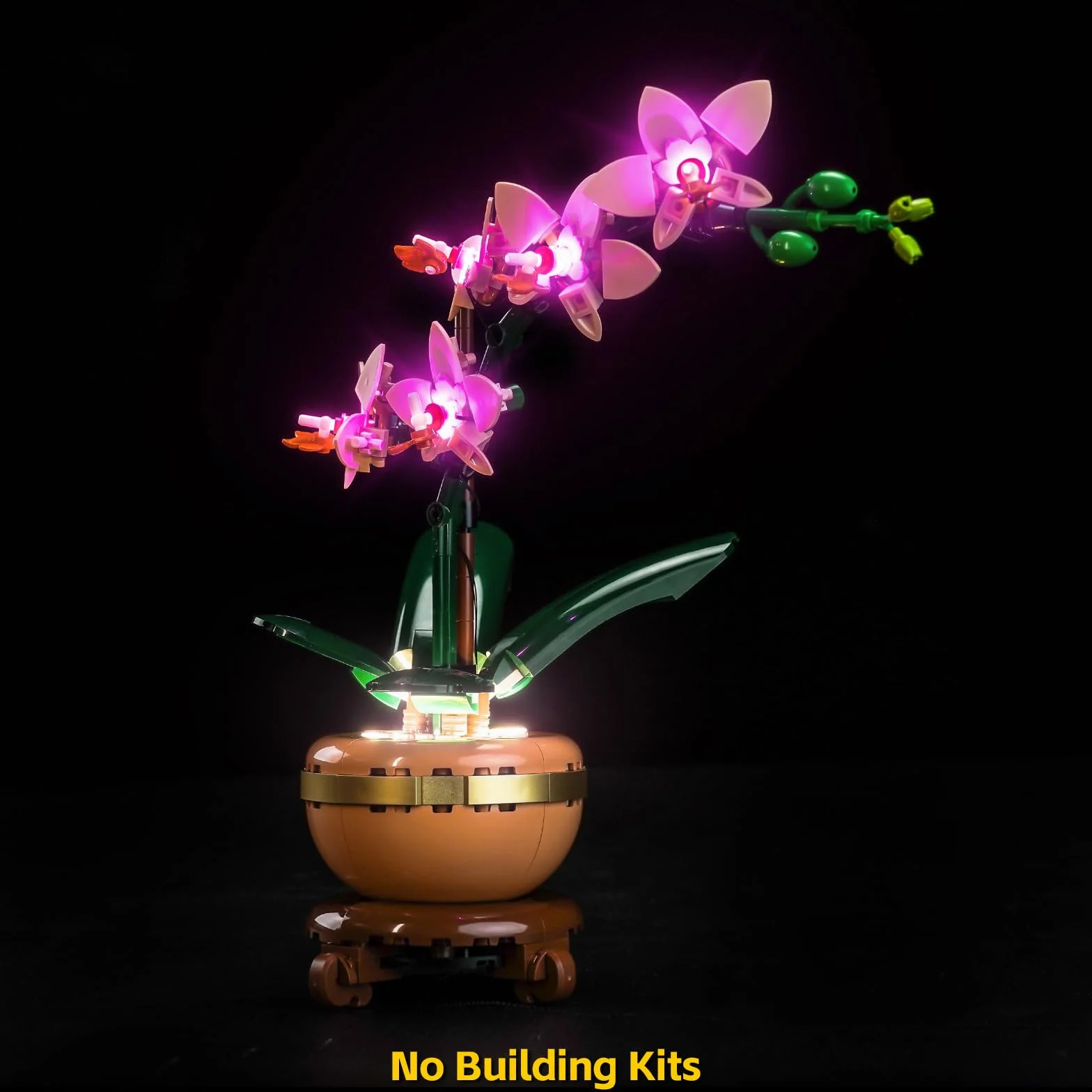 BrickBling Zestaw oświetleniowy LED kompatybilny z Lego 10343 Mini Orchid