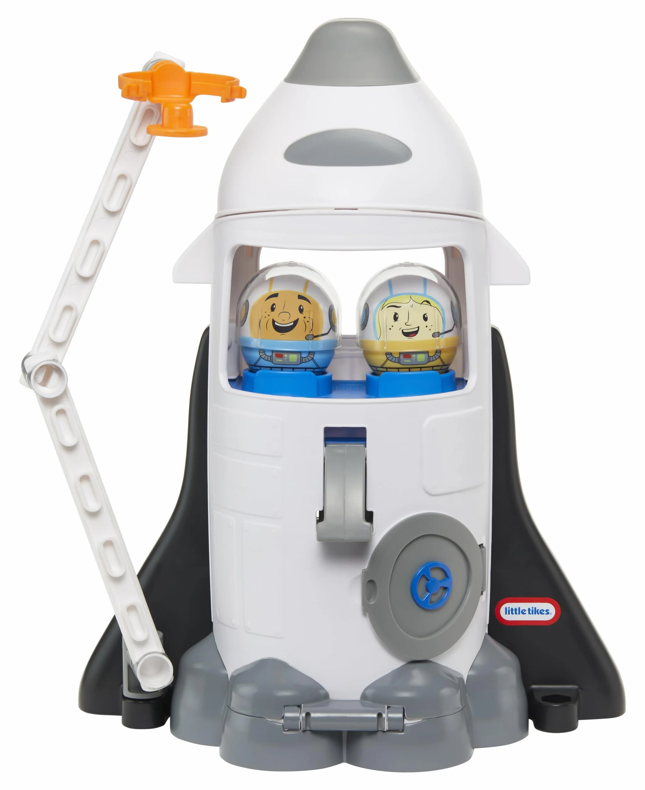 Little Tikes Toddle Tots Launch Time Rocket - Zestaw dla Maluchów - Rakieta Kosmiczna i 3 Figurki do Zabawy w Odgrywanie Ról - Zabawka dla Dzieci i Maluchów - dla Dziewczynek i Chłopców w Wieku 1-5
