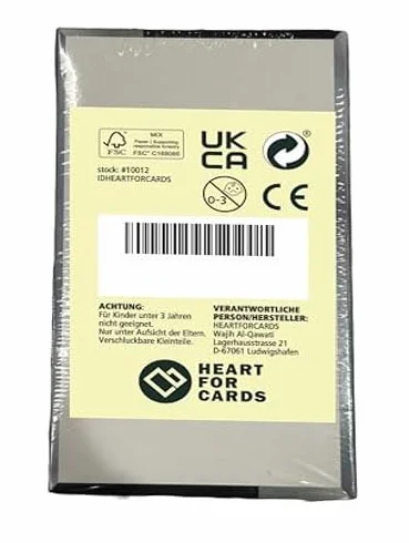 Topps Oficjalna damska kolekcja naklejek Euros 2025, ekologiczna, 6 naklejek (36 naklejek) - zabawa kolekcjonerska Euro 2025 dla fanów + Heartforcards ochrona wysyłki