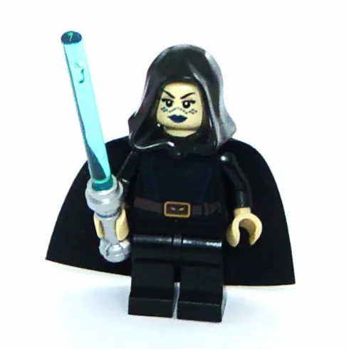 LEGO Star Wars: mini figurka Jedi Barriss Offee z niebieskim mieczem świetlnym