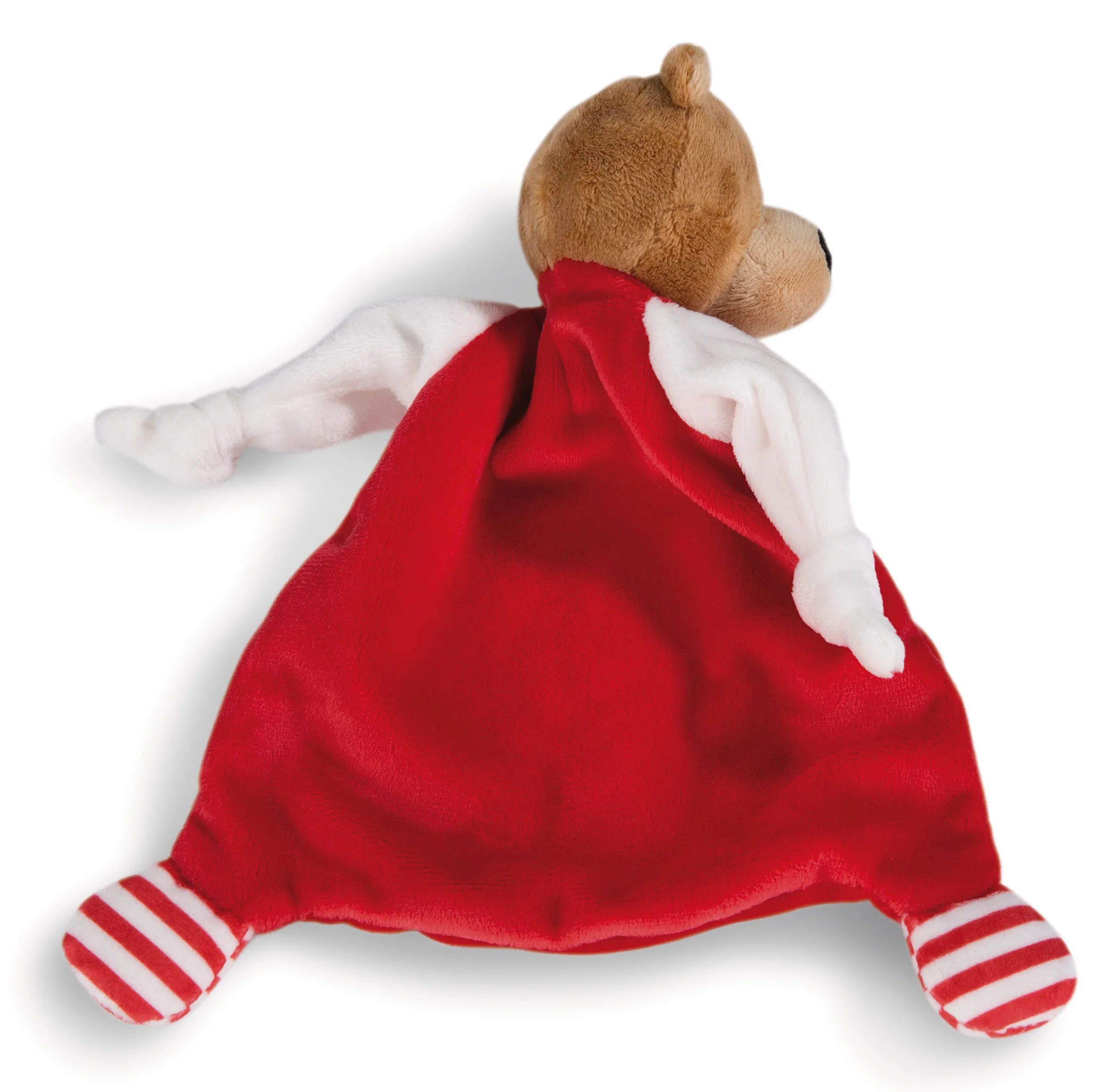 NICI Chusteczka przytulanka FC Bayern Miś Berni 25x25cm czerwona