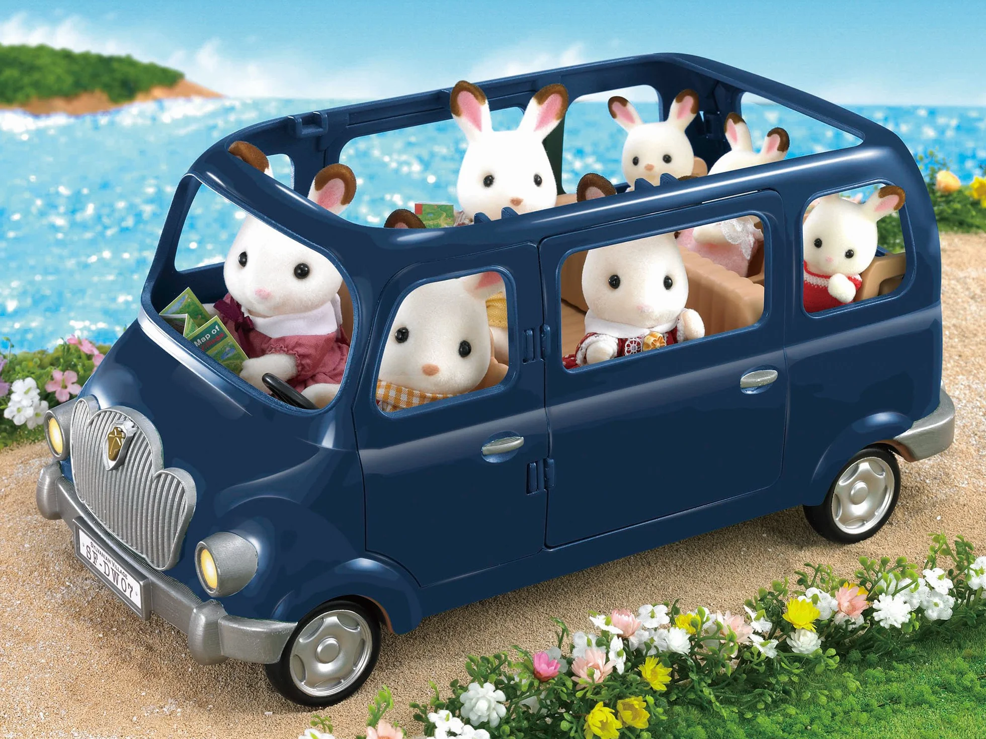 Sylvanian Families 5274 Rodzinny siedmioosobowy minivan