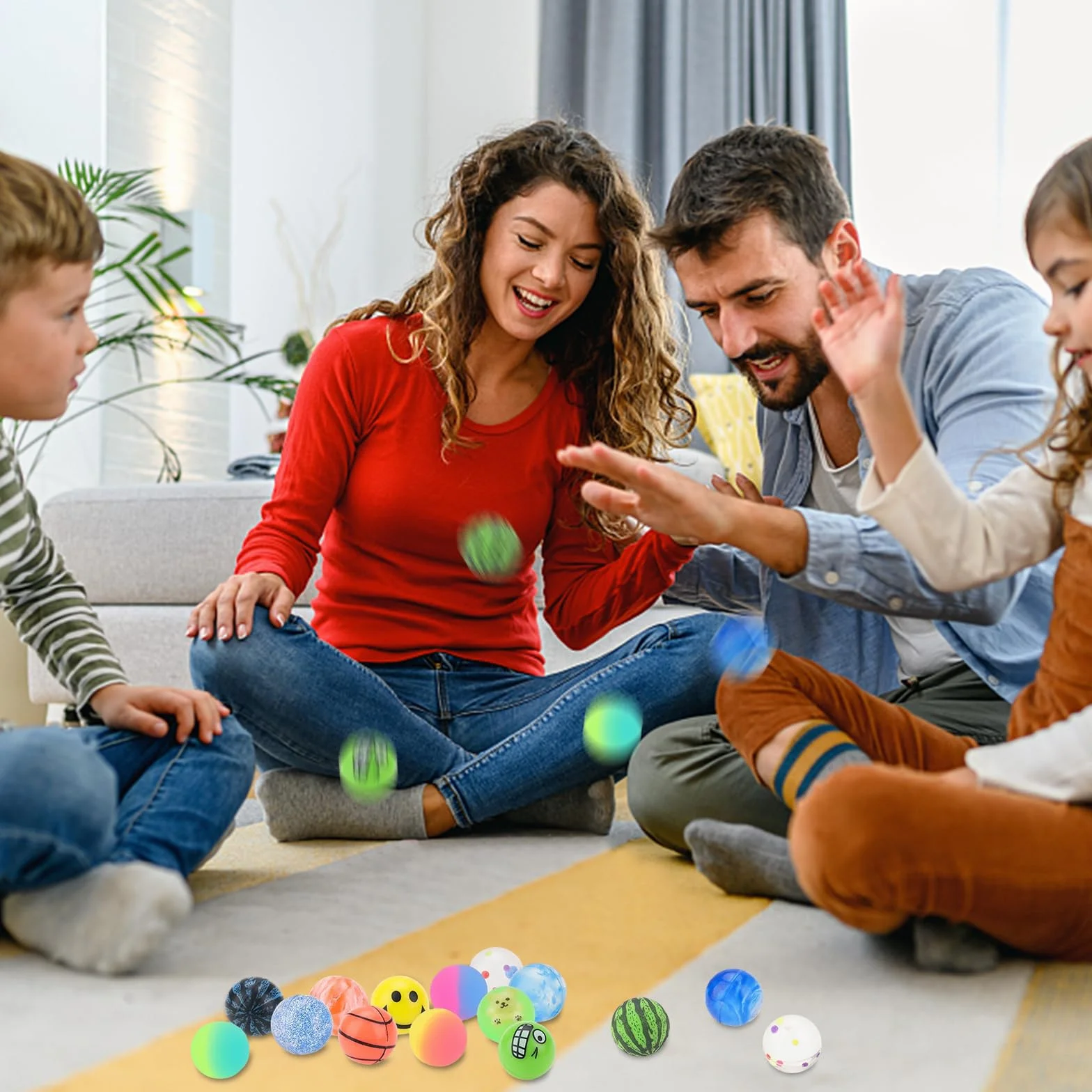 Flummis 5 mm Gumowe Piłki dla Dzieci Mała Gumowa Piłka Wypełnienie Pinata