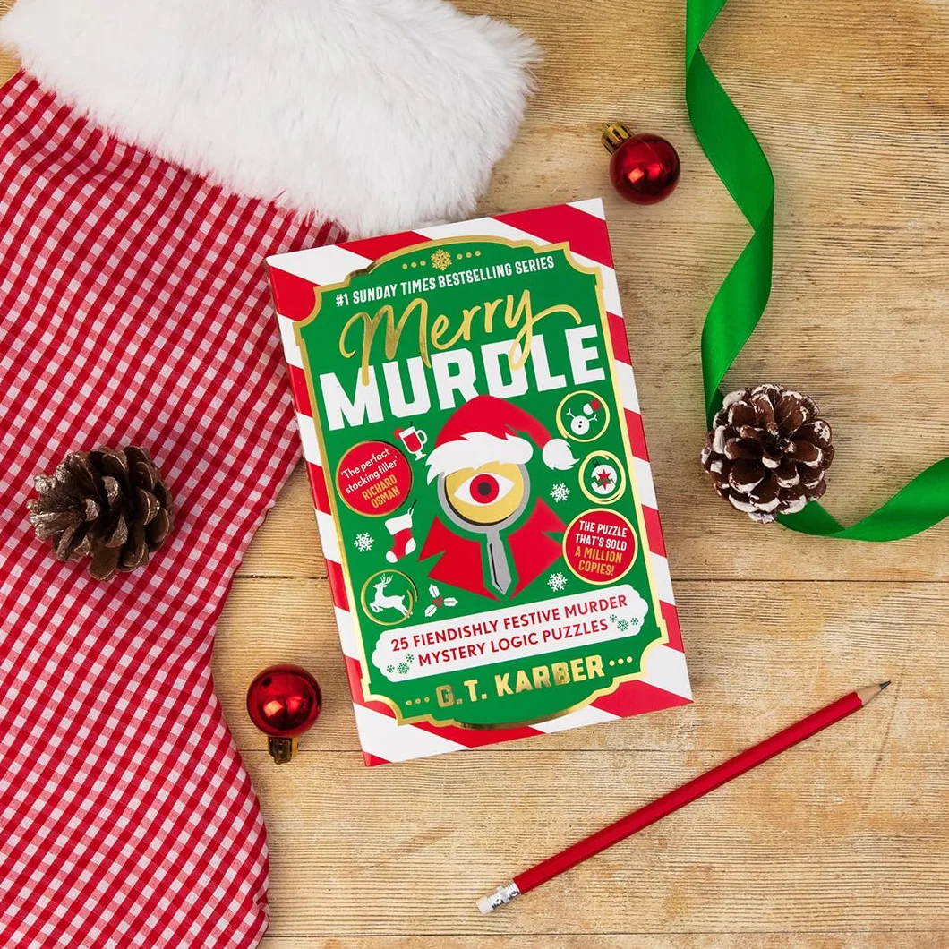 Merry Murdle: 25 Fiendishly Festive Murder Mystery Logic Puzzles