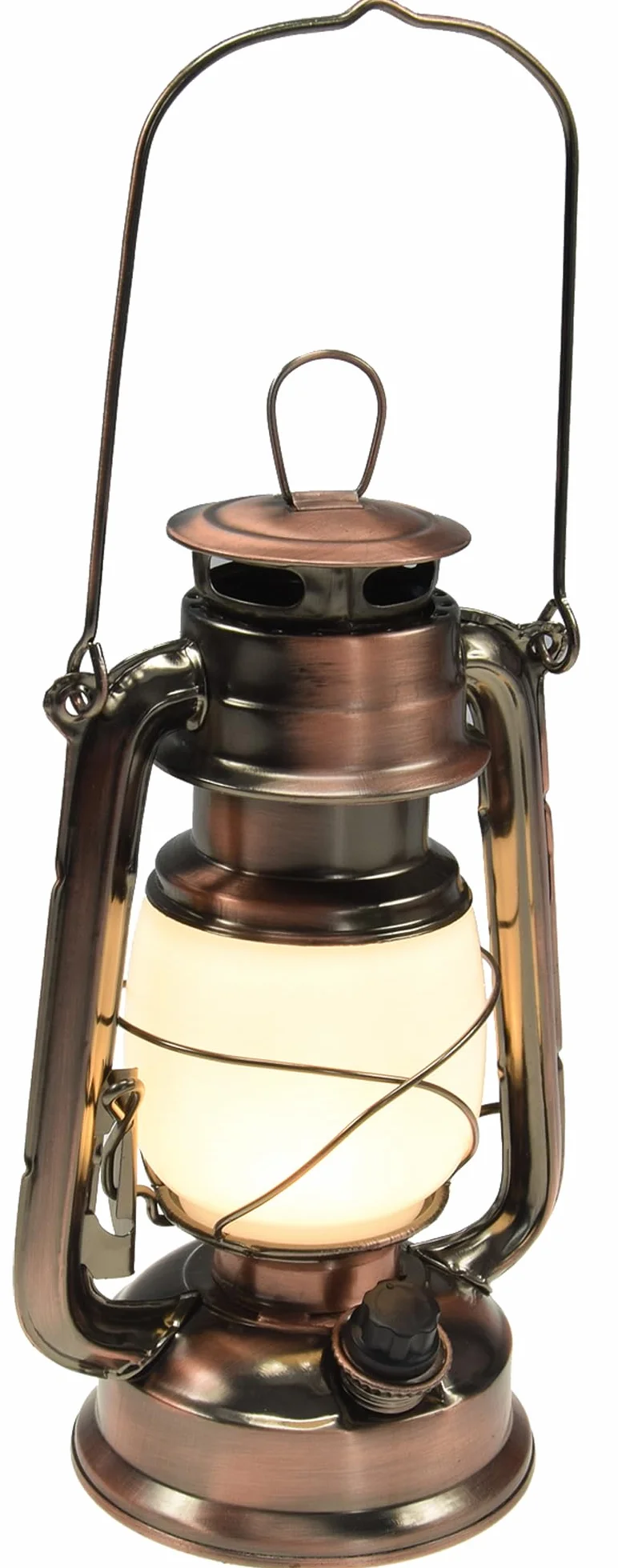 Chilitec Lampion Kempingowy Led, Miedź, Ciepła Biel/Miedziany